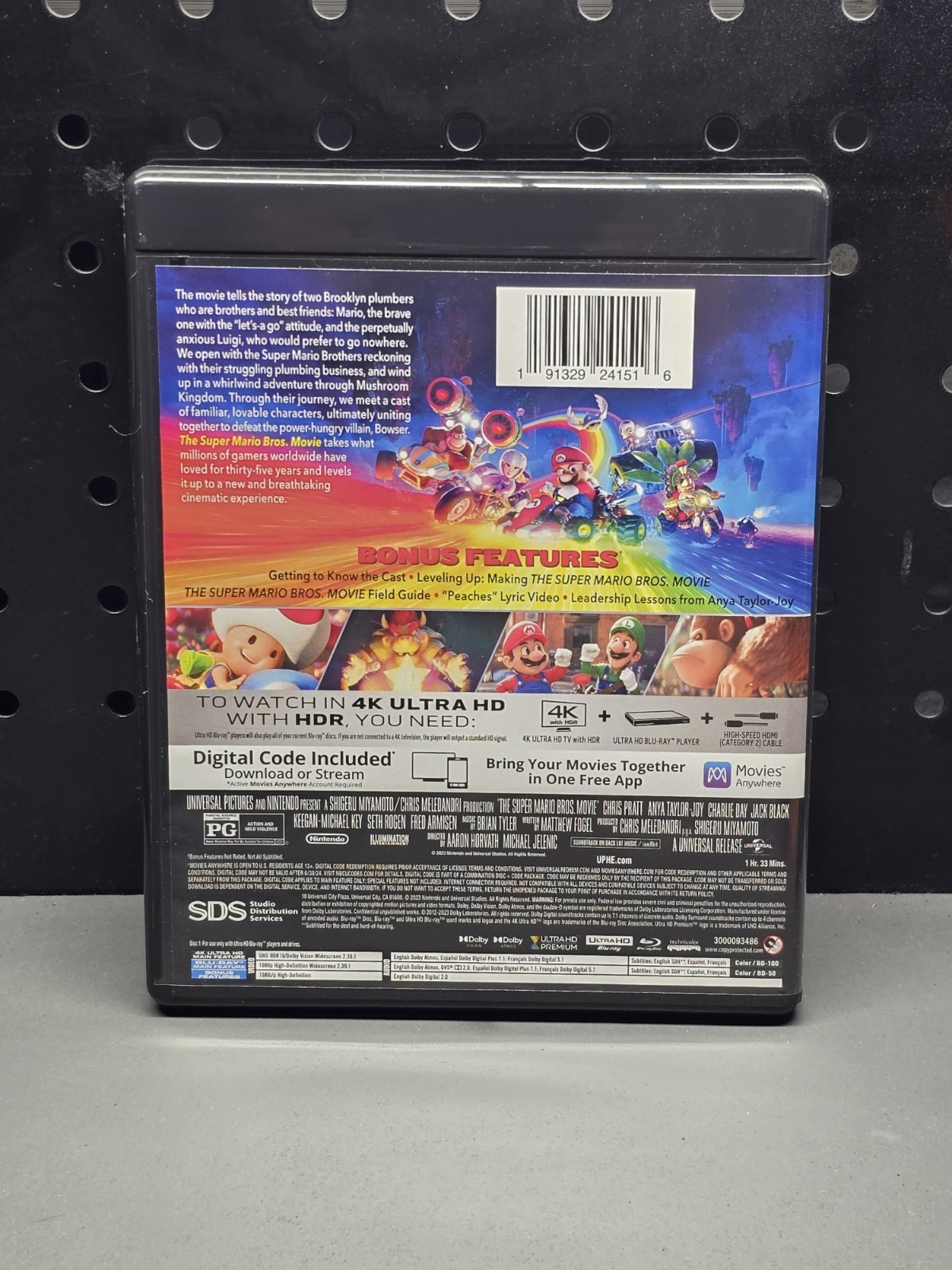 The Super Mario Bros. Movie Power Up Edition 4K UHD Blu-ray Universal Animation