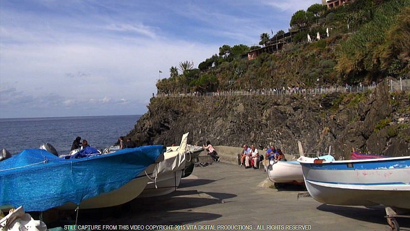 CINQUE TERRE VILLAGES ITALY TREADMILL WALK SCENERY DVD – VIDEO EXERCISE WALKING