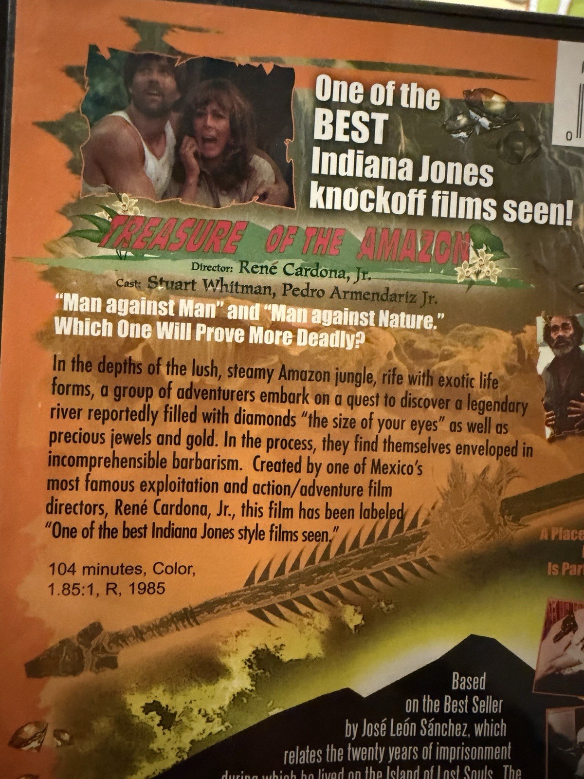 “Treasure of the Amazon / Island of Lost Souls” (DVD) Directed by Rene Cardona J