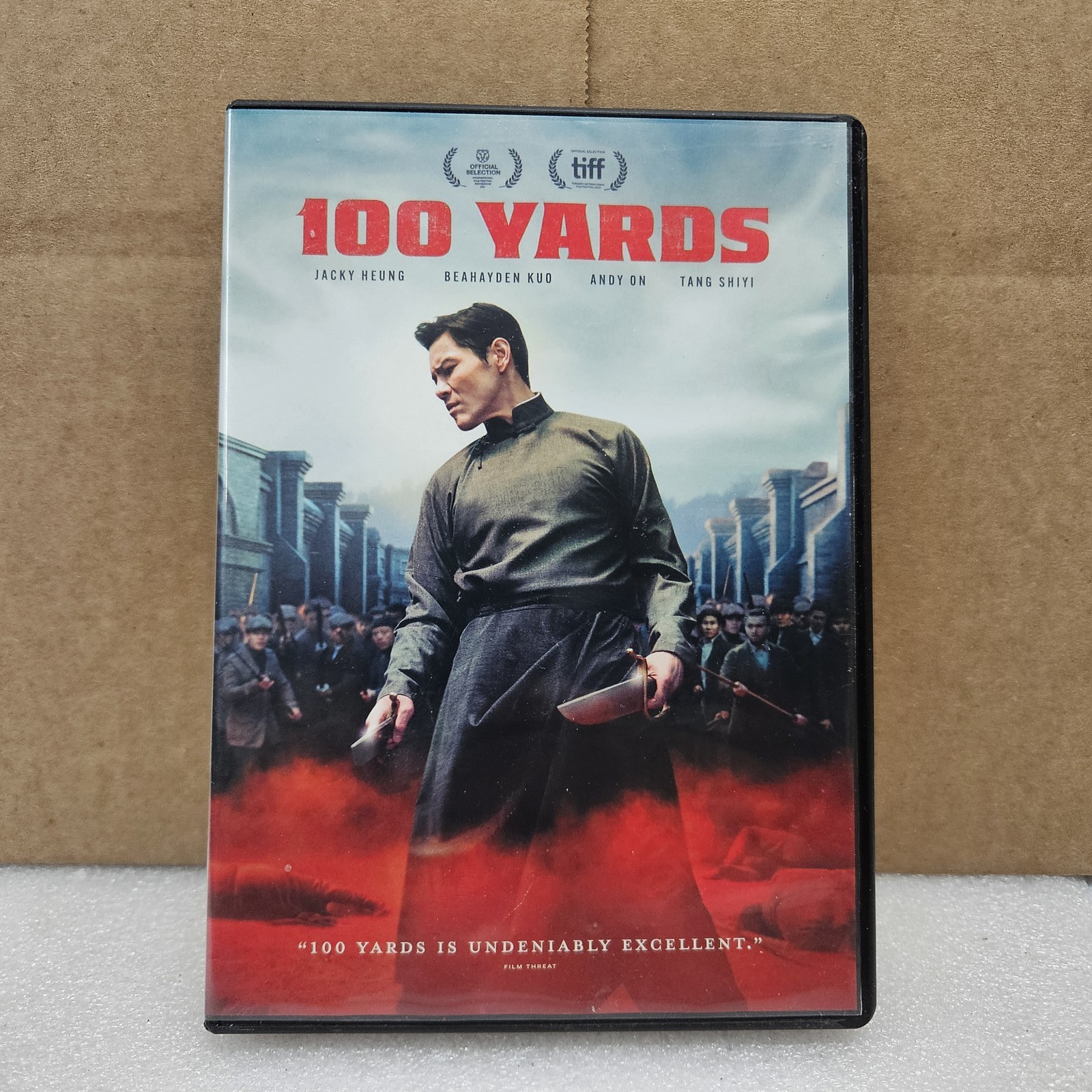 100 Yards DVD 2020 Action Martial Arts Jacky Heung Bearhayden Kuo Andy On NTSC