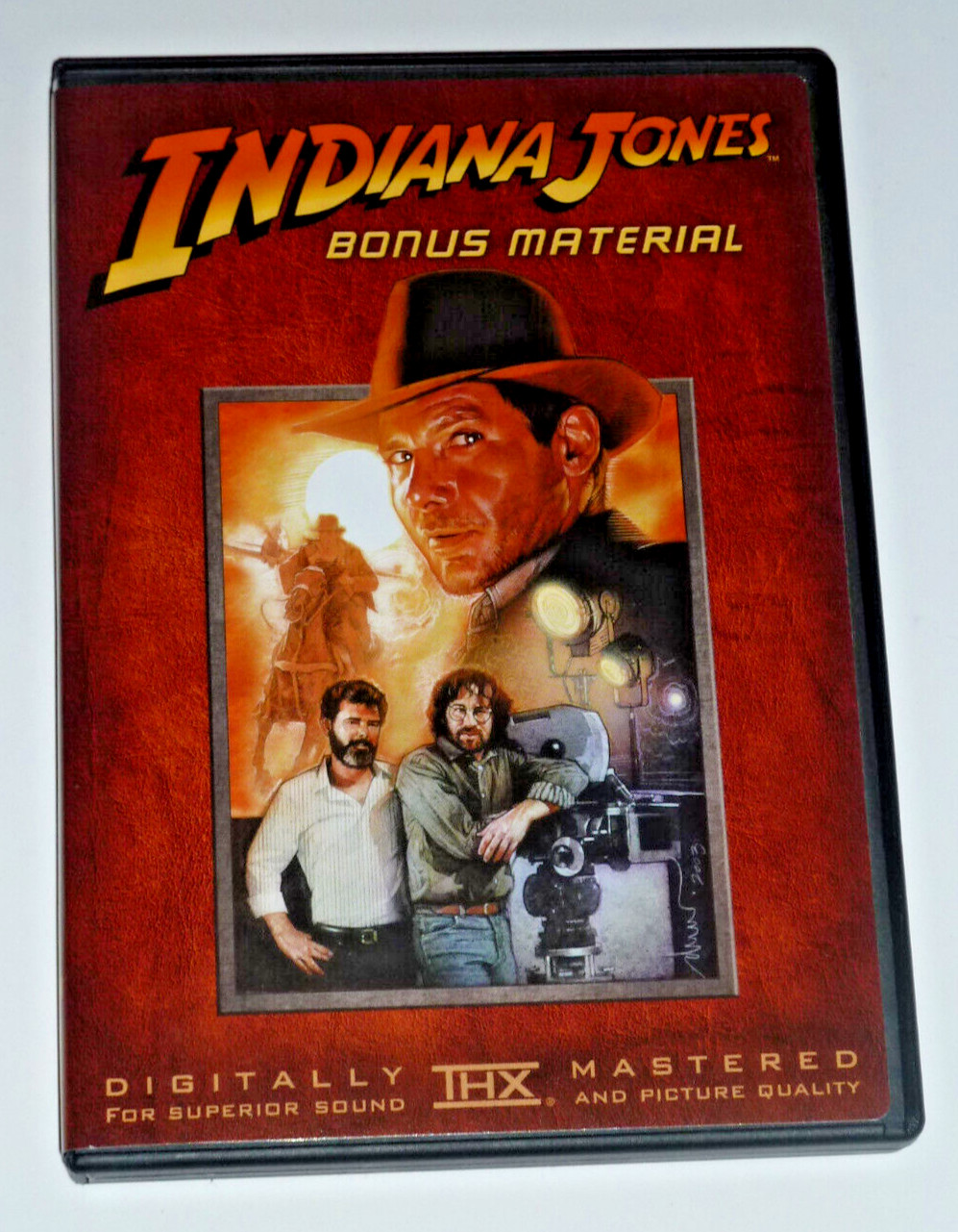 Indiana Jones Bonus Material DVD 2003 making-of documentary features bonus disc!