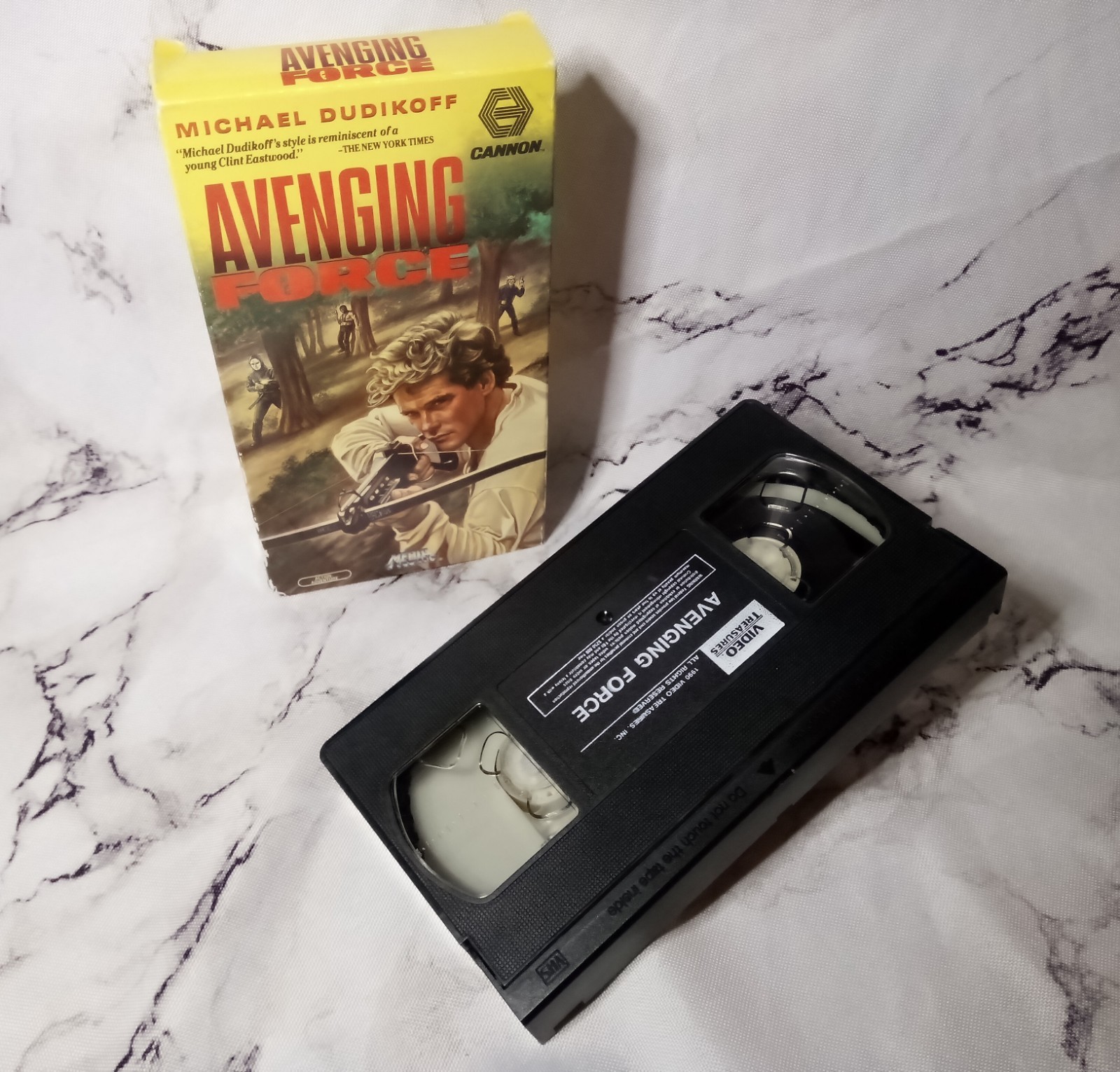 Avenging Force (VHS, 1987) Michael Dudikoff Action Thriller Cannon Media