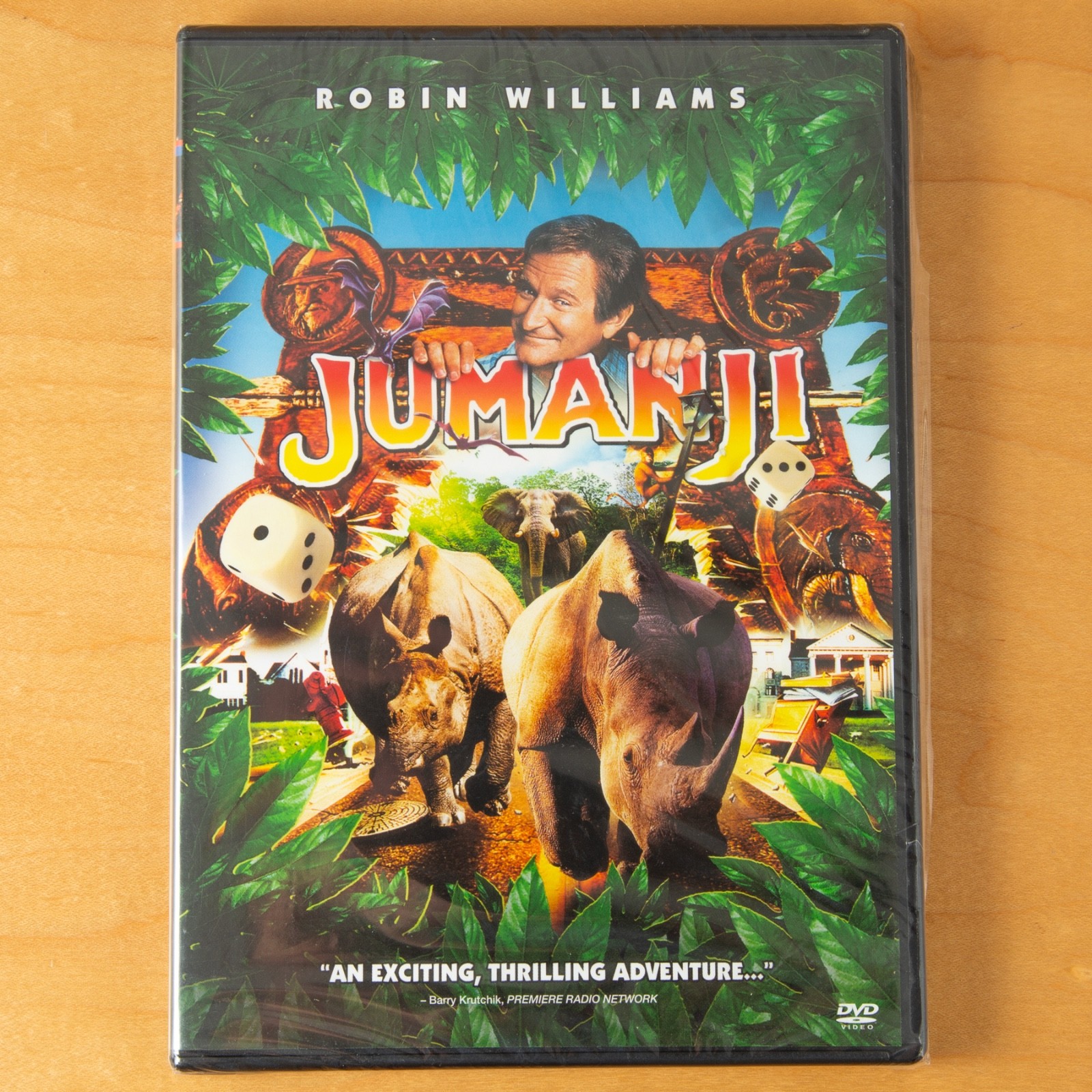 JUMANJI (DVD-2017) NEW SEALED Robin Williams