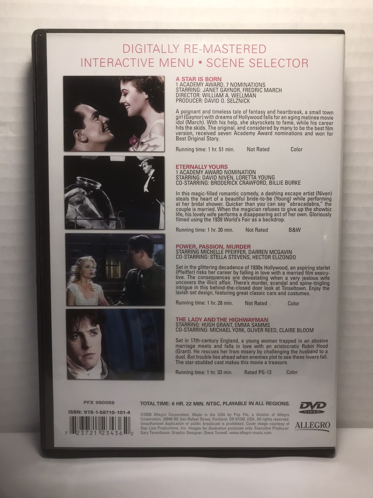 The Timeless Romance Collection (DVD, 2008)