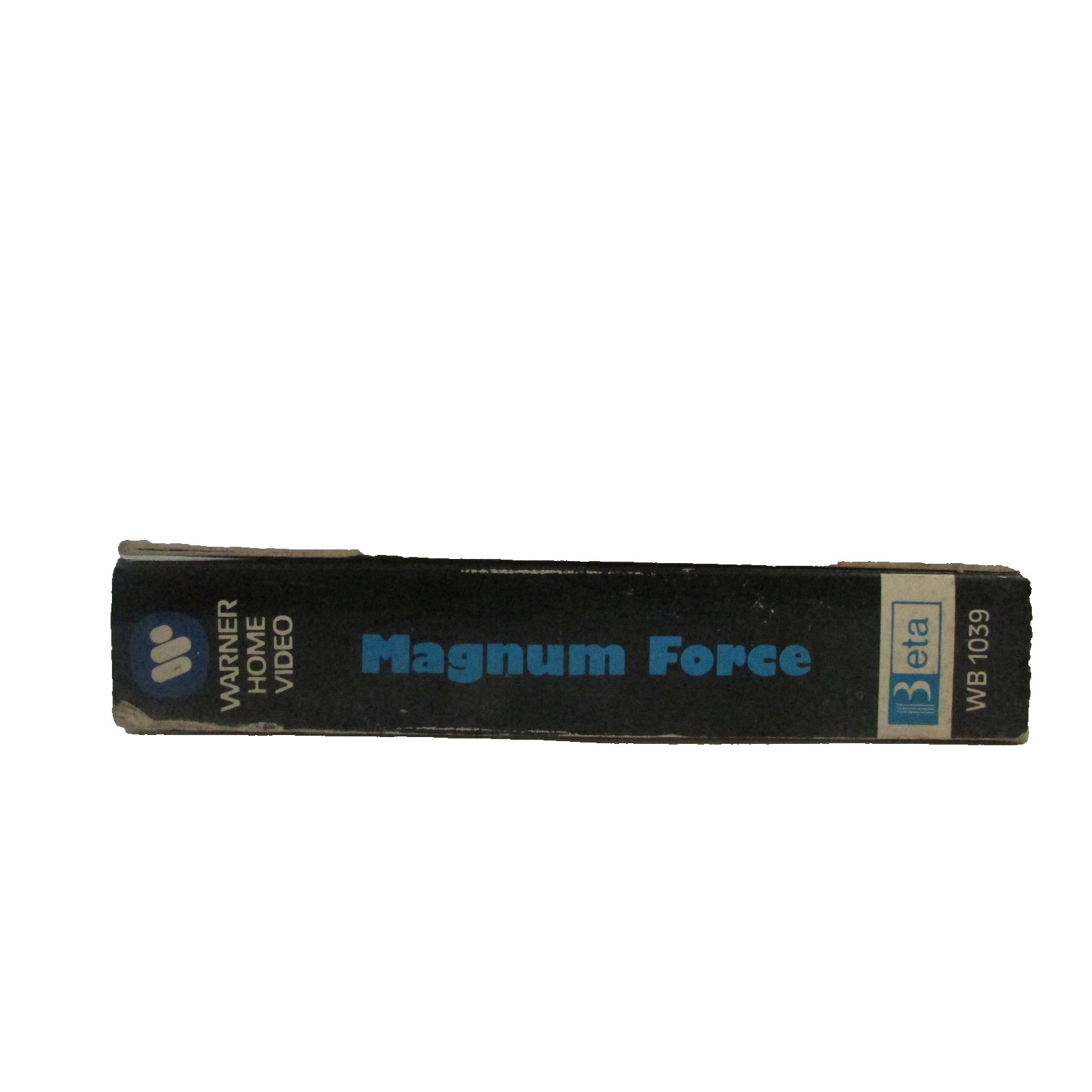 VINTAGE 1973 Warner Dirty Harry Magnum Force Betamax Beta Tape (BIG BOX)