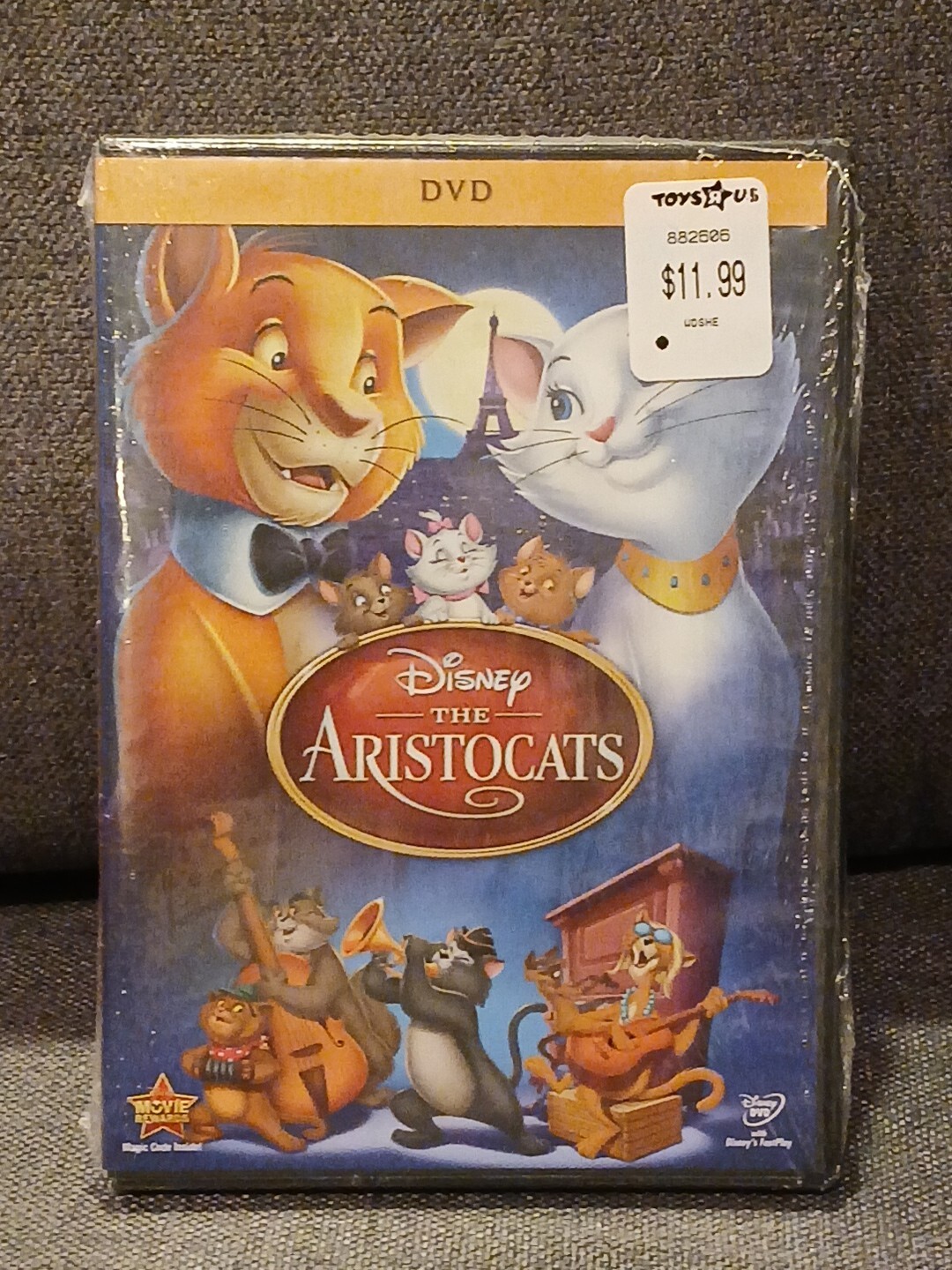 The Aristocats DVD 2012 Walt Disney Pictures Brand NEW Factory Sealed
