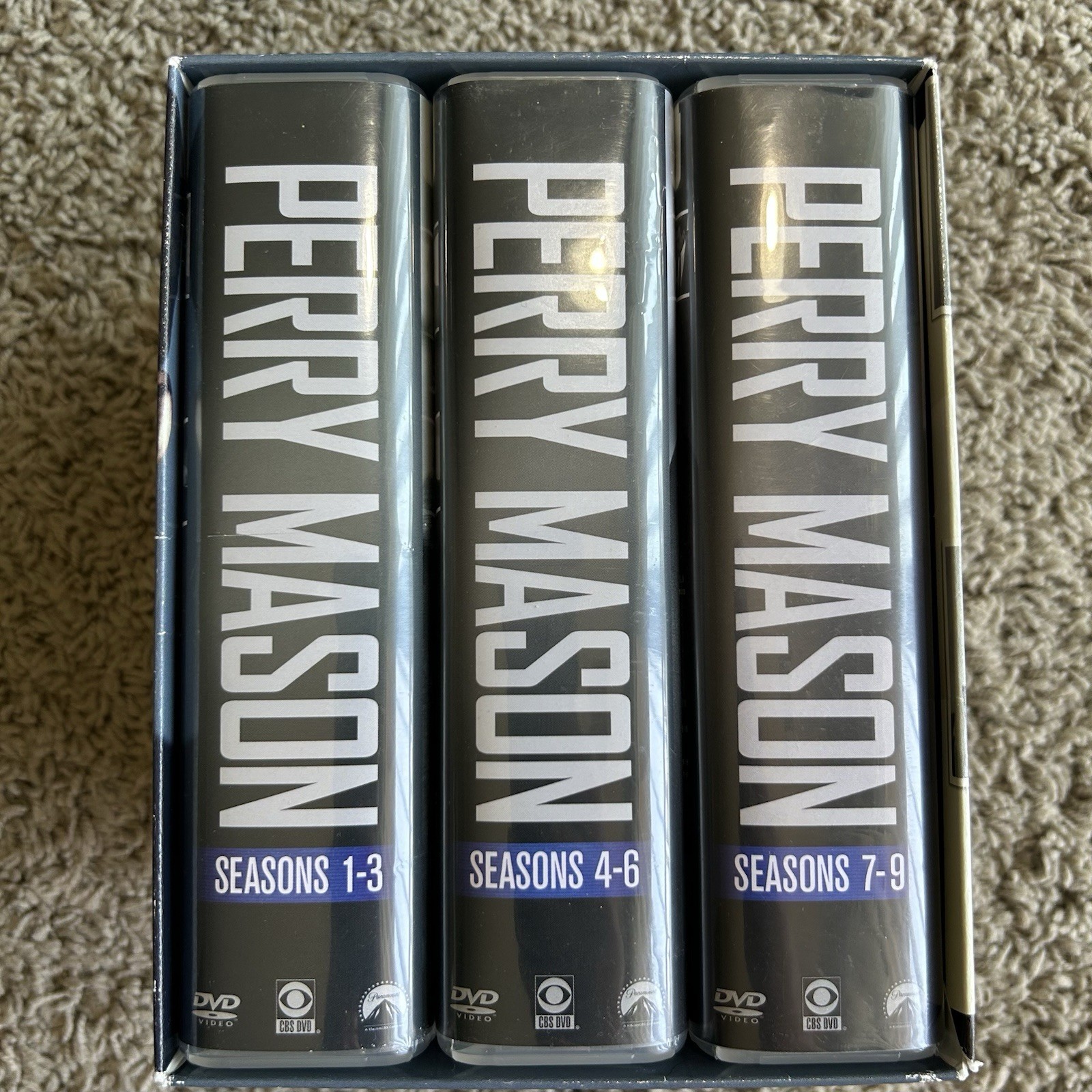 Perry Mason Series Atty. At Law DVD Set Seasons 1-9 ( Missing 2 Disc) See Photos