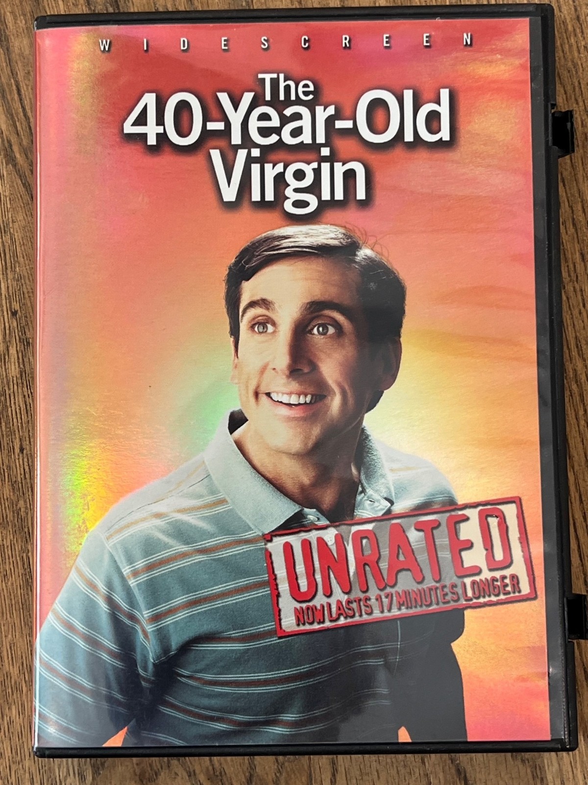 The 40-Year-Old Virgin 2005 Movie DVD Unrated Widescreen Edition Comedy Pre-Owne