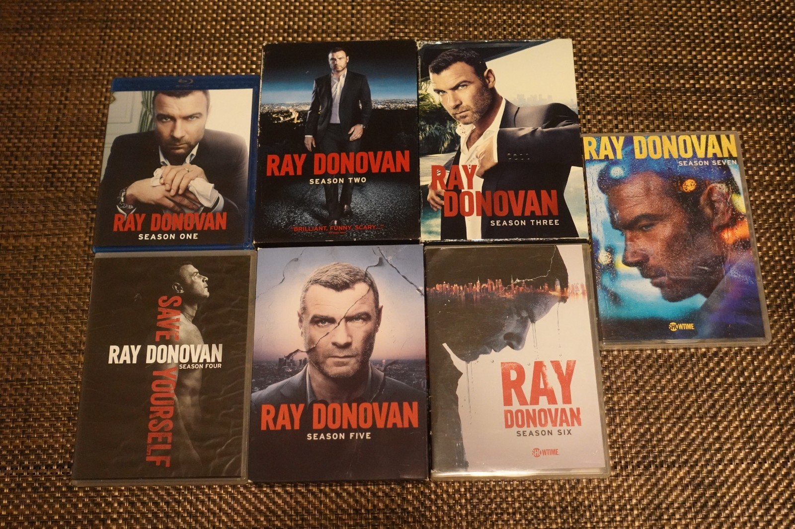 Ray Donovan The Complete Series Individual Season Sets : Seasons 1+2+3+4+5+6+7