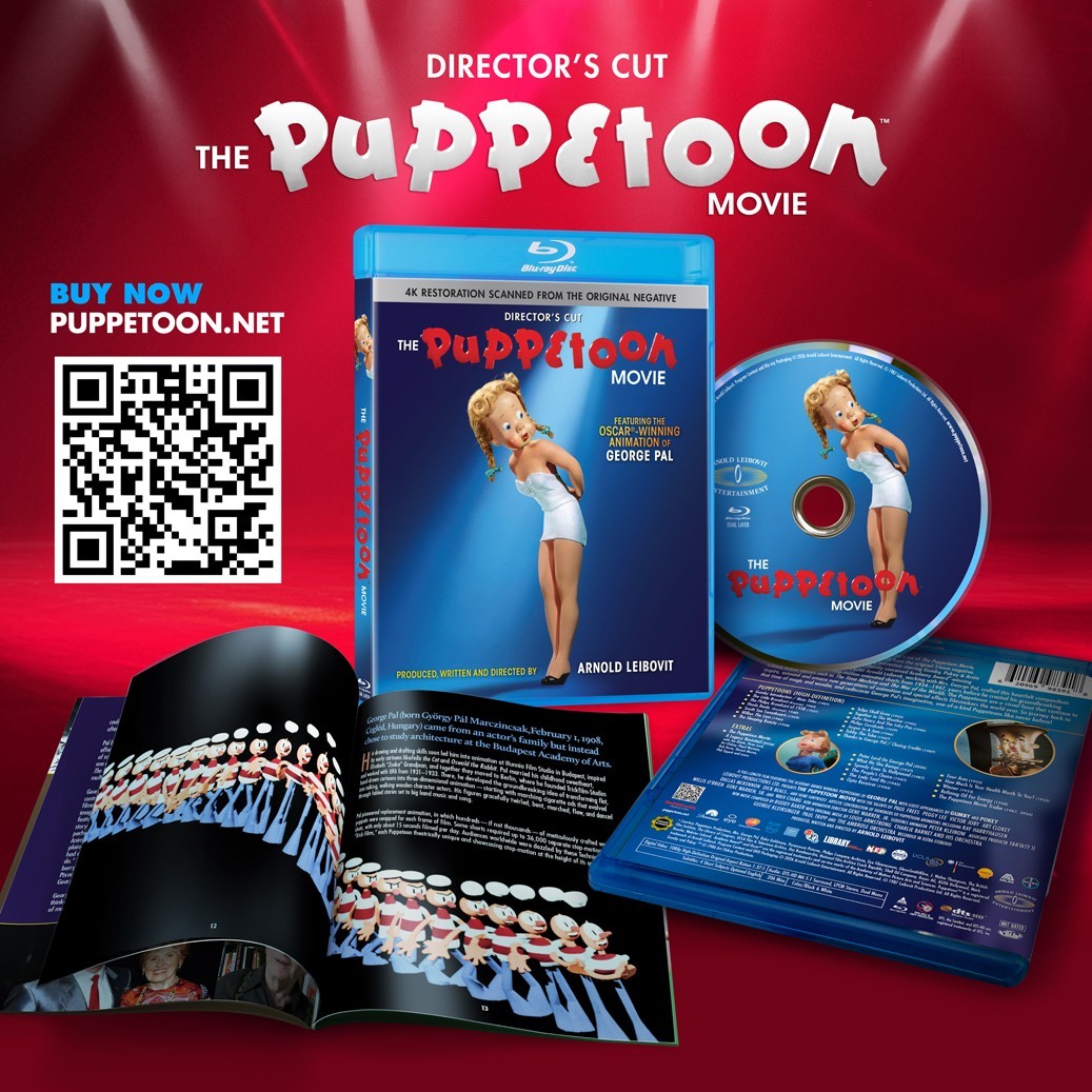 OEM NEW 2026 THE PUPPETOON MOVIE ~ 4K RESTORATION BLU-RAY ~ EXTRAS, BOOKLET