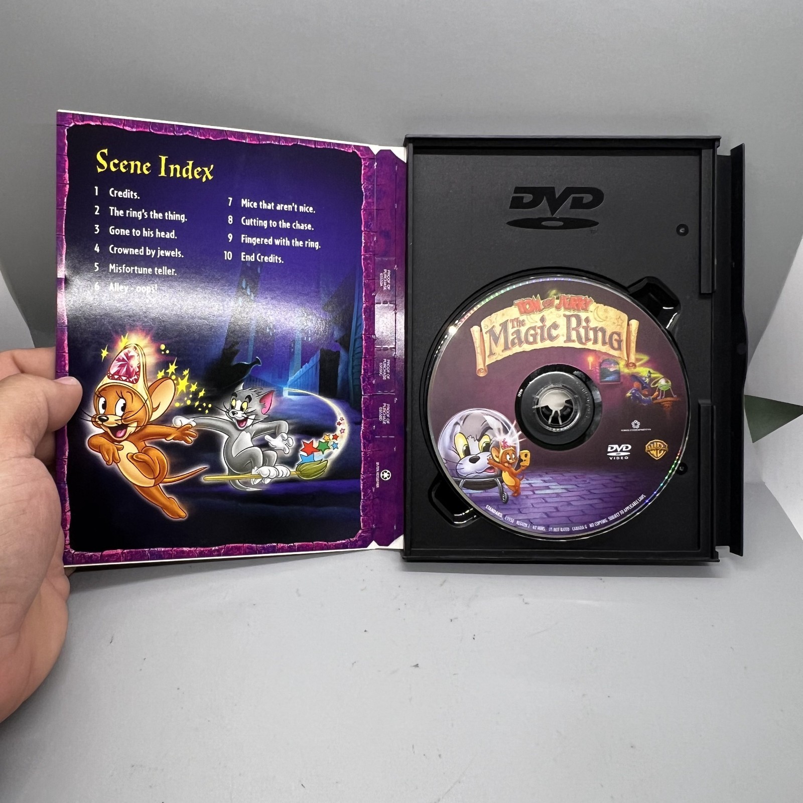 Tom & Jerry – The Magic Ring – Snap Case DVD By Mel Blanc