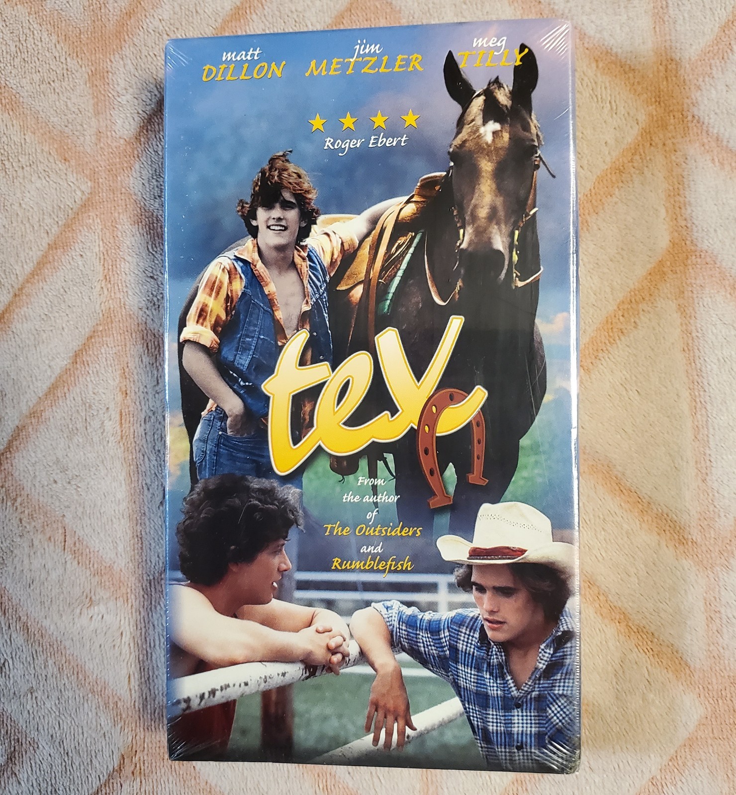 NEW VHS Tape – TEX – Matt Dillon S.E Hinton VINTAGE SEALED UNOPENED Anchor Bay