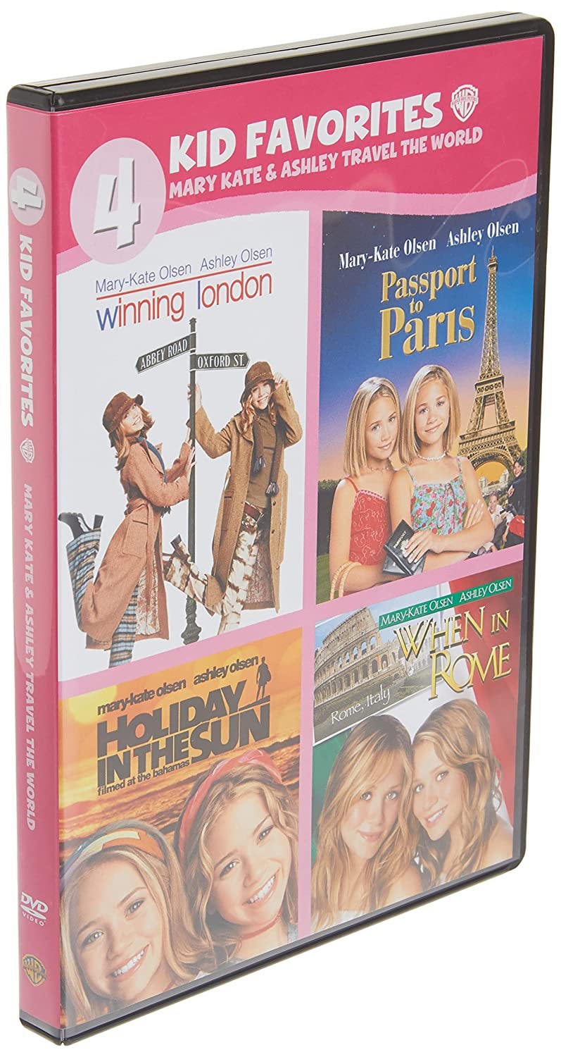 4 Kid Favorites: Mary-Kate & Ashley Travel the World (DVD) Various