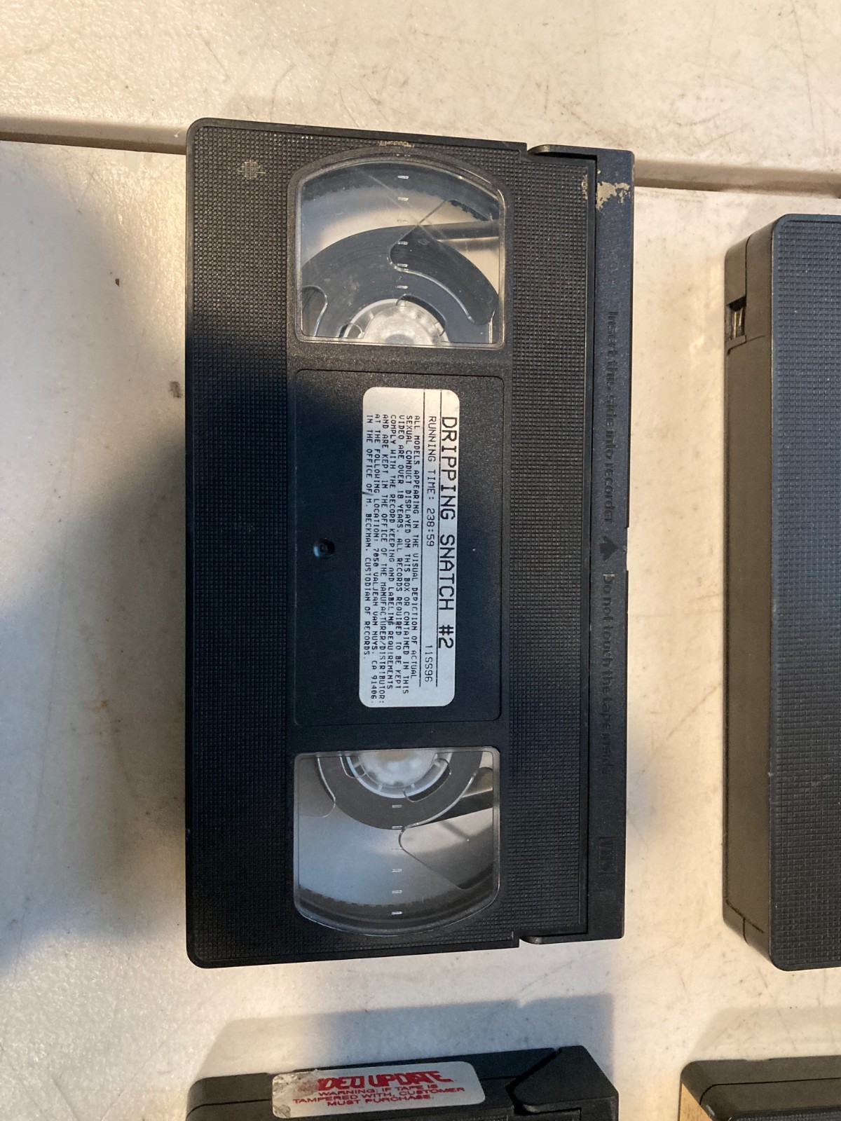 Lot of 11 Vintage Adult VHS Video Tapes Mixed Titles