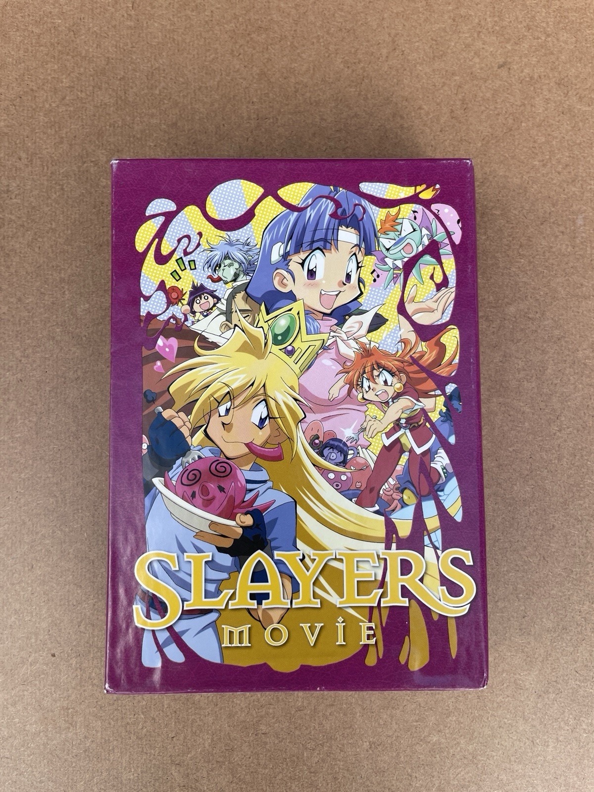 Slayers Movie Box Set Collection All 5 Movies DVD Anime ADV Films OOP