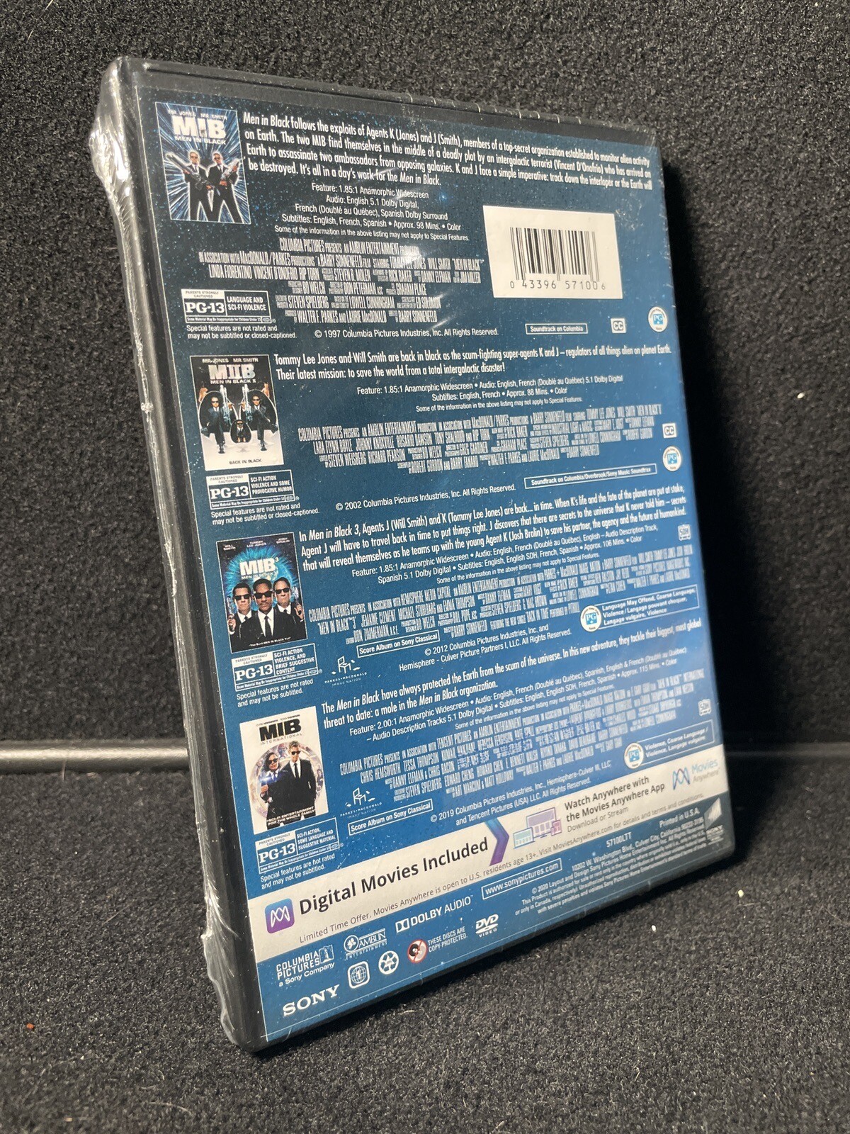 Men in Black: 4-Movie Collection [New DVD] Boxed Set, Digital Copy