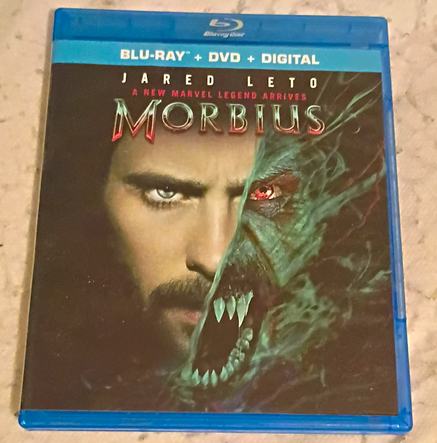 Columbia Pictures Morbius Blu-ray+DVD+Digital PG-13 Jared Leto Special Features
