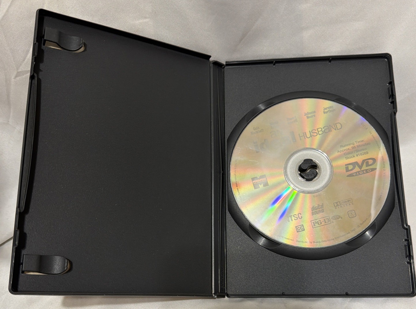An Ideal Husband DVD 1999 Movie Cate Blanchett Minnie Driver Julianne Moore