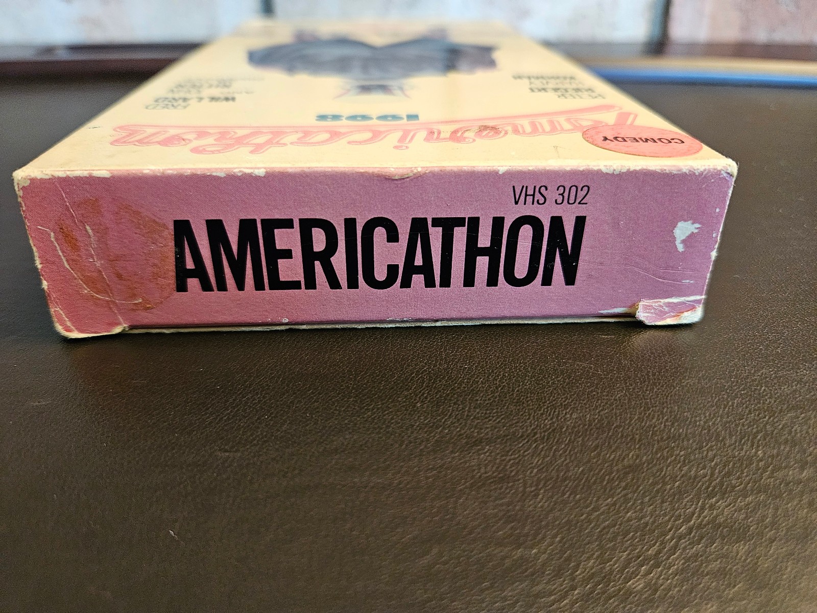 Americathon 1998 (VHS)-TESTED!!! – John Ritter-Fred Willard-Harvey Korman – GOOD
