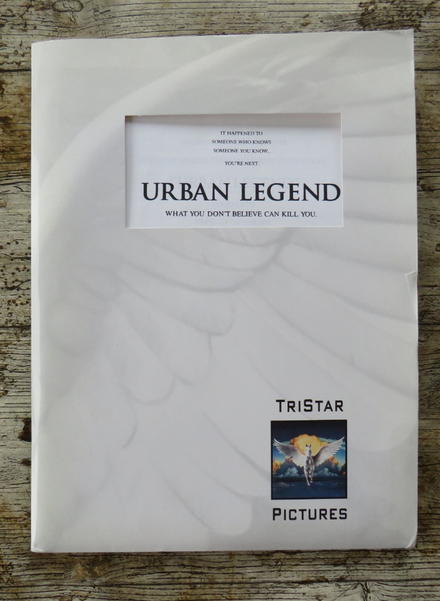 URBAN LEGEND ORIGINAL 1998 CINEMA FILM PRESS KIT Jared Leto 7 PHOTOS SLASHER