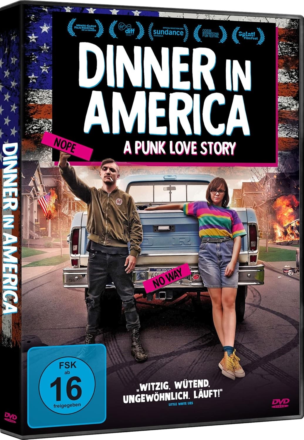 Dinner in America – A Punk Love Story (DVD) Gallner Kyle Gluck Lea (UK IMPORT)