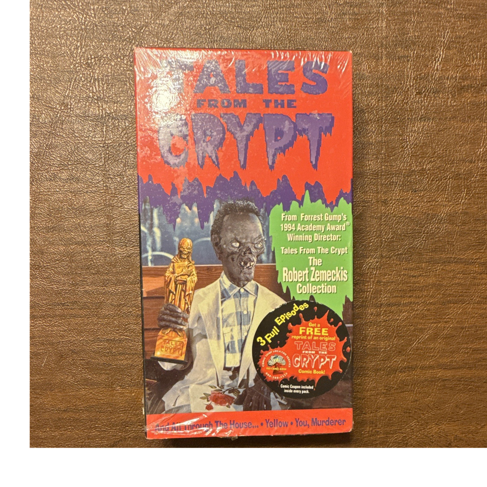 HBO Home Video Tales from the Crypt VHS NTSC NR Horror 3 Eps