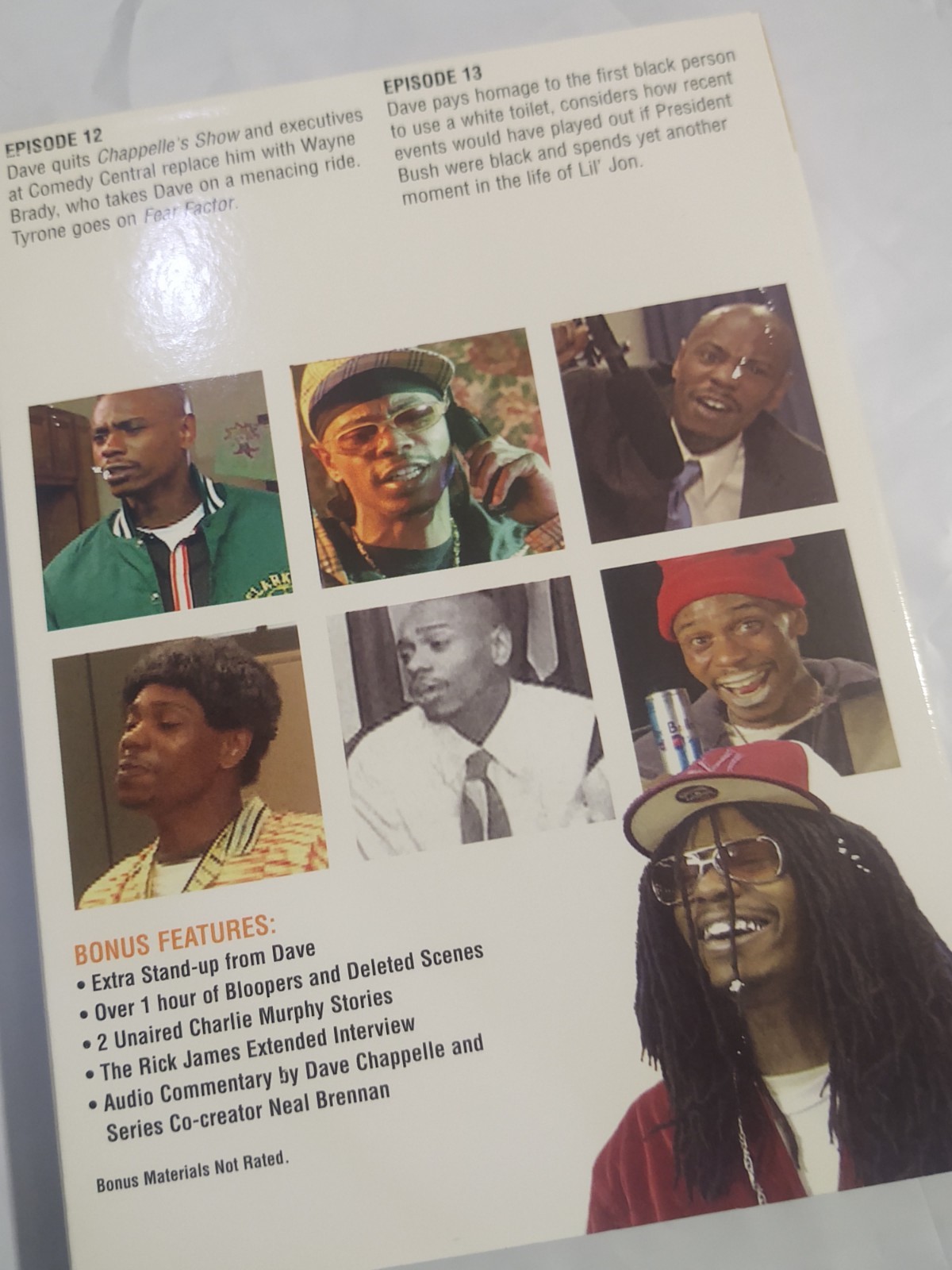 Chappelle’s Show: CompleteSeason Two Uncensored! (DVD) Great Shape ..3 dvd Set l