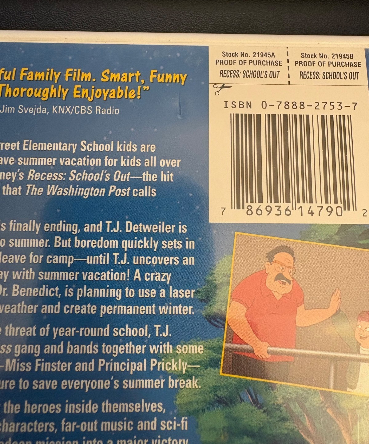 Disney Recess School’s Out DVD