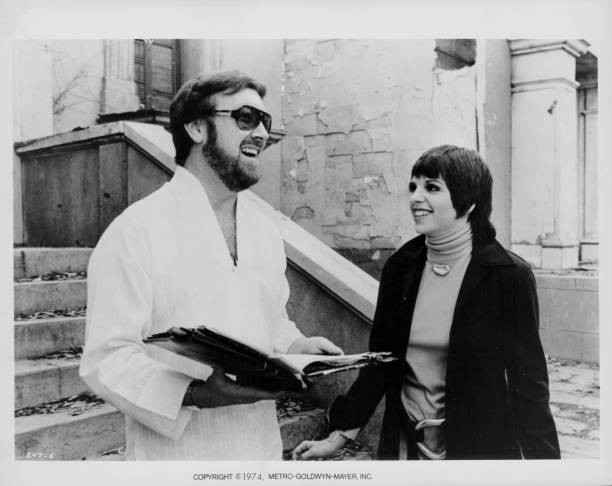 Film director Jack Haley Jr his wife actress Liza Minnelli laughin- Old Photo