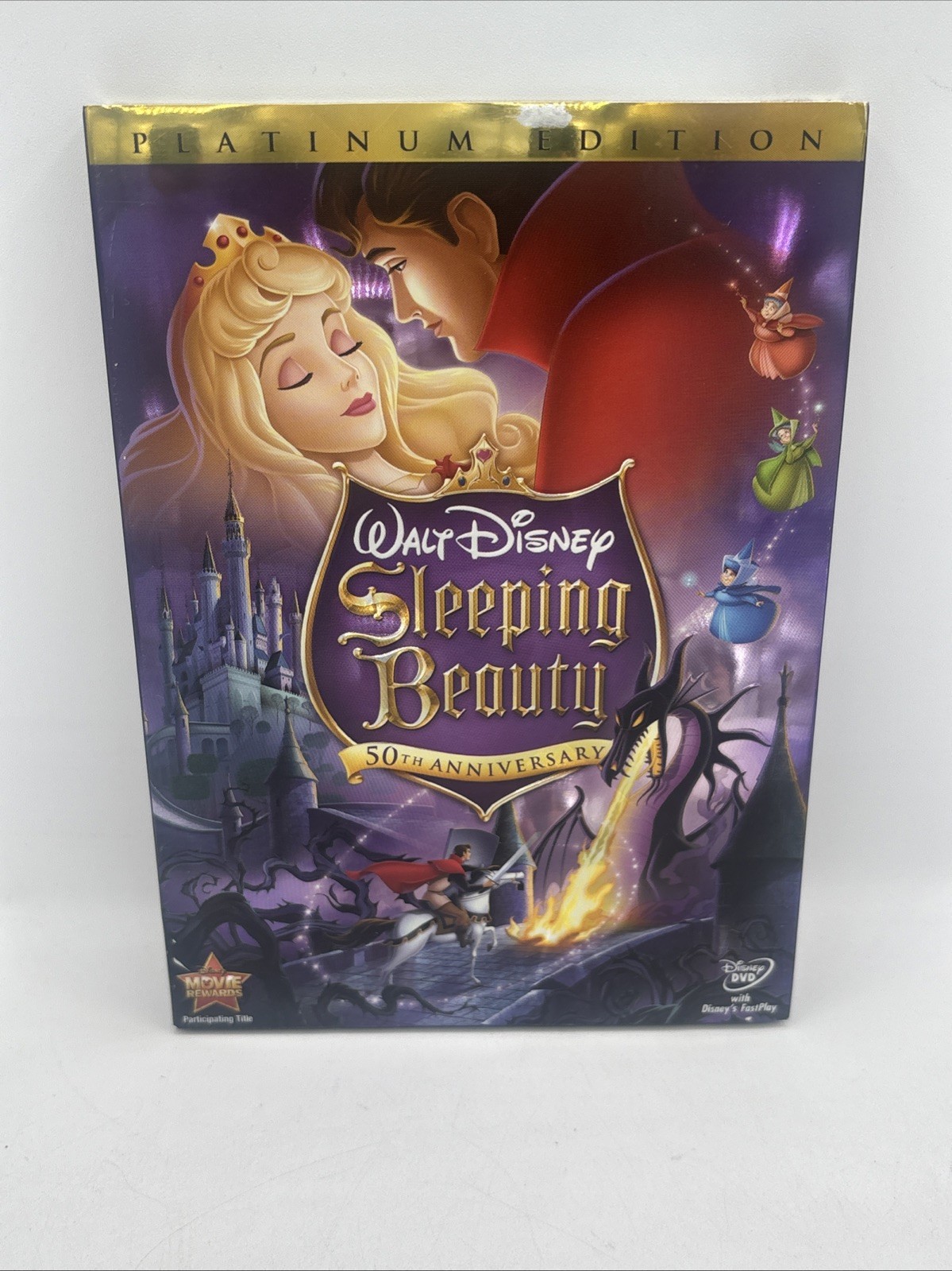Sleeping Beauty (DVD, 2008, 2-Disc Set, Platinum Edition) Walt Disney NEW