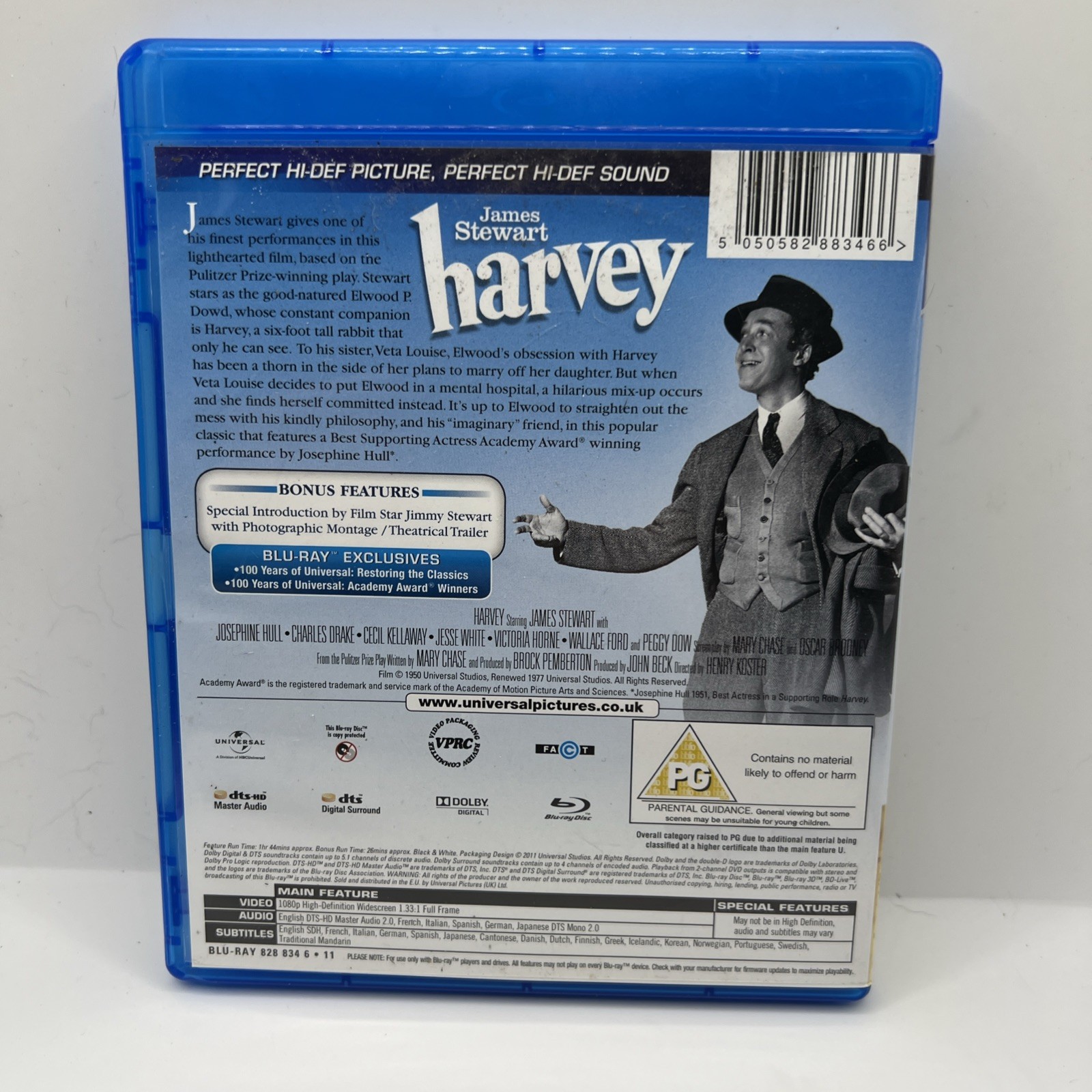 Harvey (Blue-ray Disc) James Stewart
