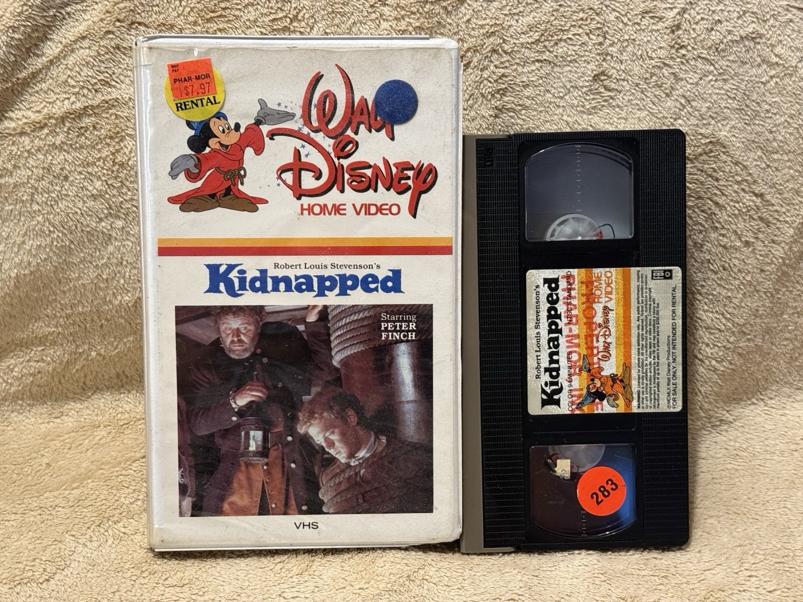 Disney’s Kidnapped VHS Disney Home Video Clamshell 1983 READ DESCRIPTION RENTAL