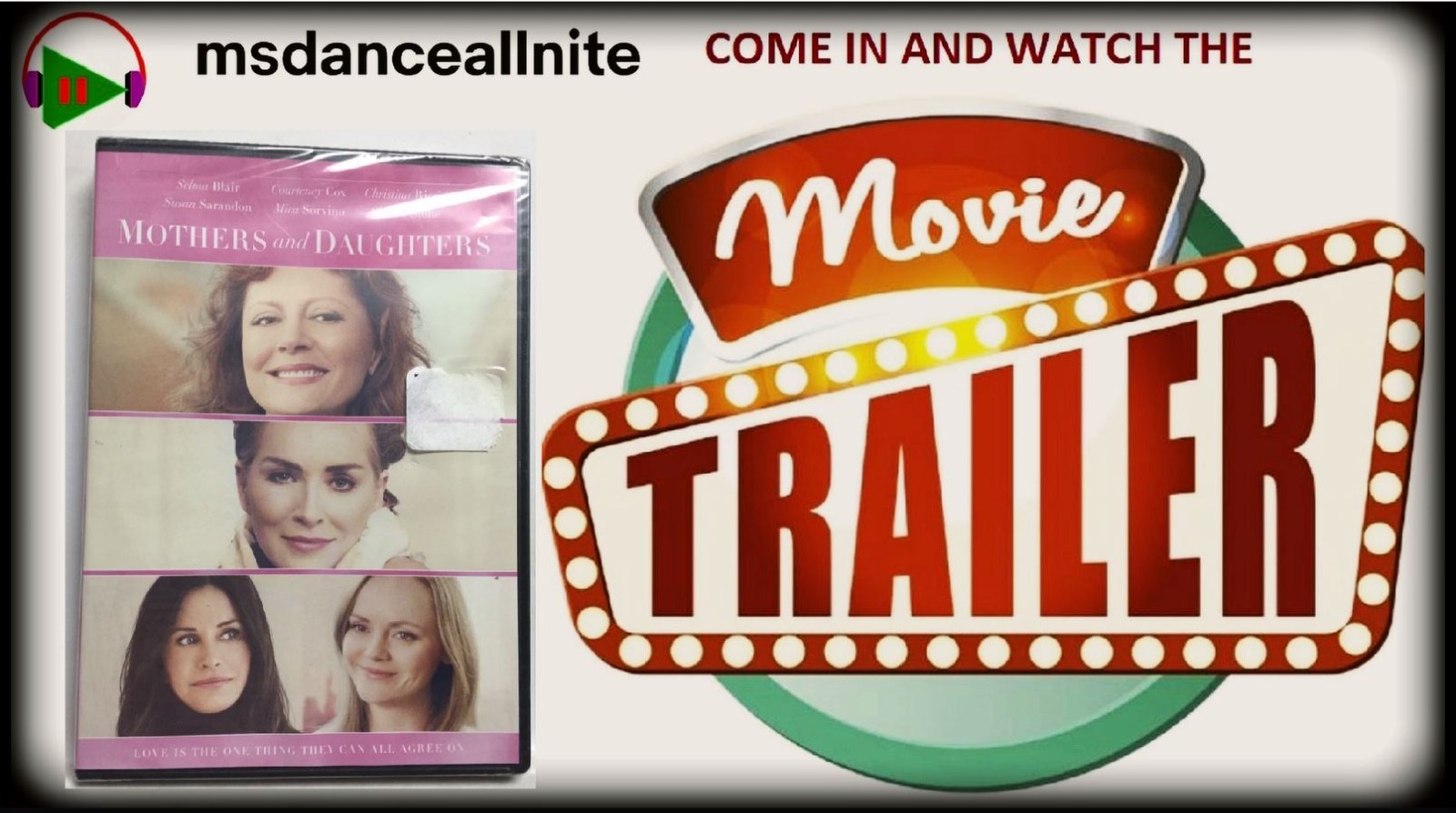 Mothers and Daughters (DVD,2016,Widescreen) Susan Sarandon,Sharon Stone,NEW!