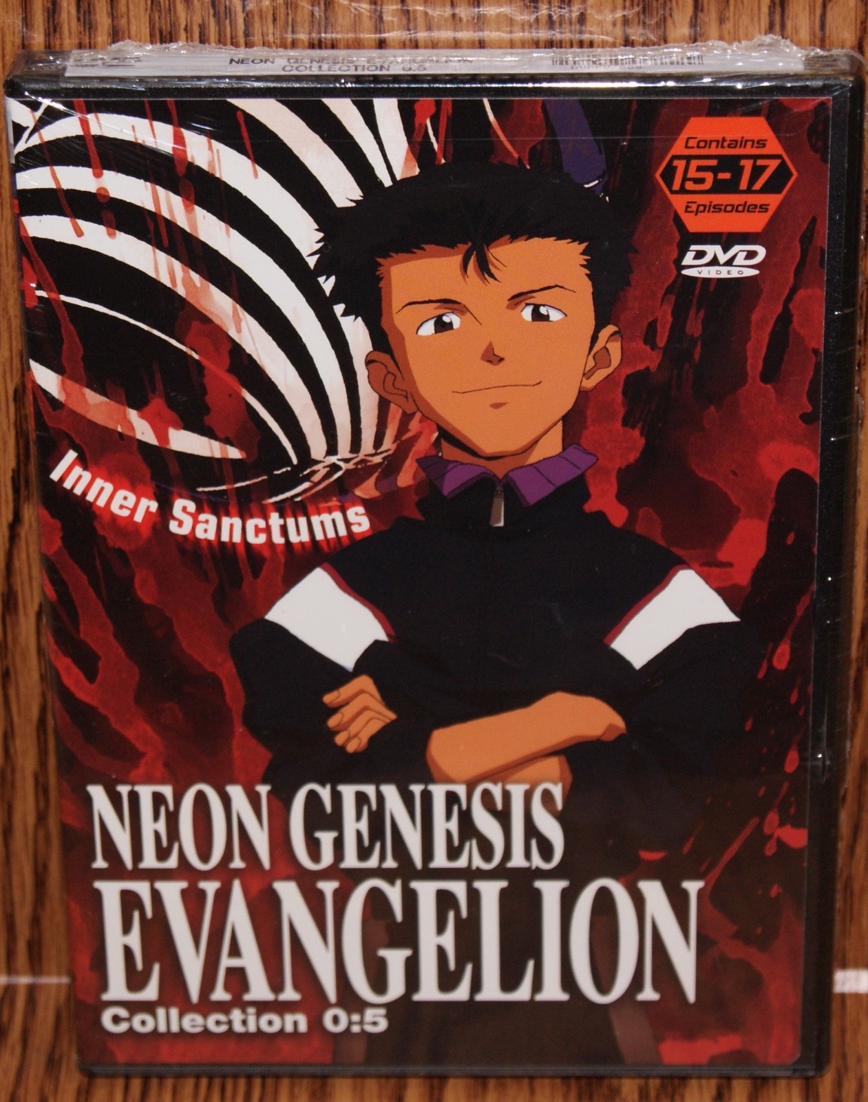 Neon Genesis Evangelion Collection 5: Episodes 15 -17 (DVD, 2001) Brand New