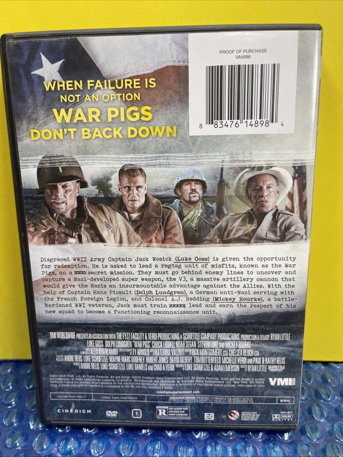 War Pigs – Action,Drama,War Ryan Little|Chuck Liddell|Luke Goss|Dolph Lundgr…