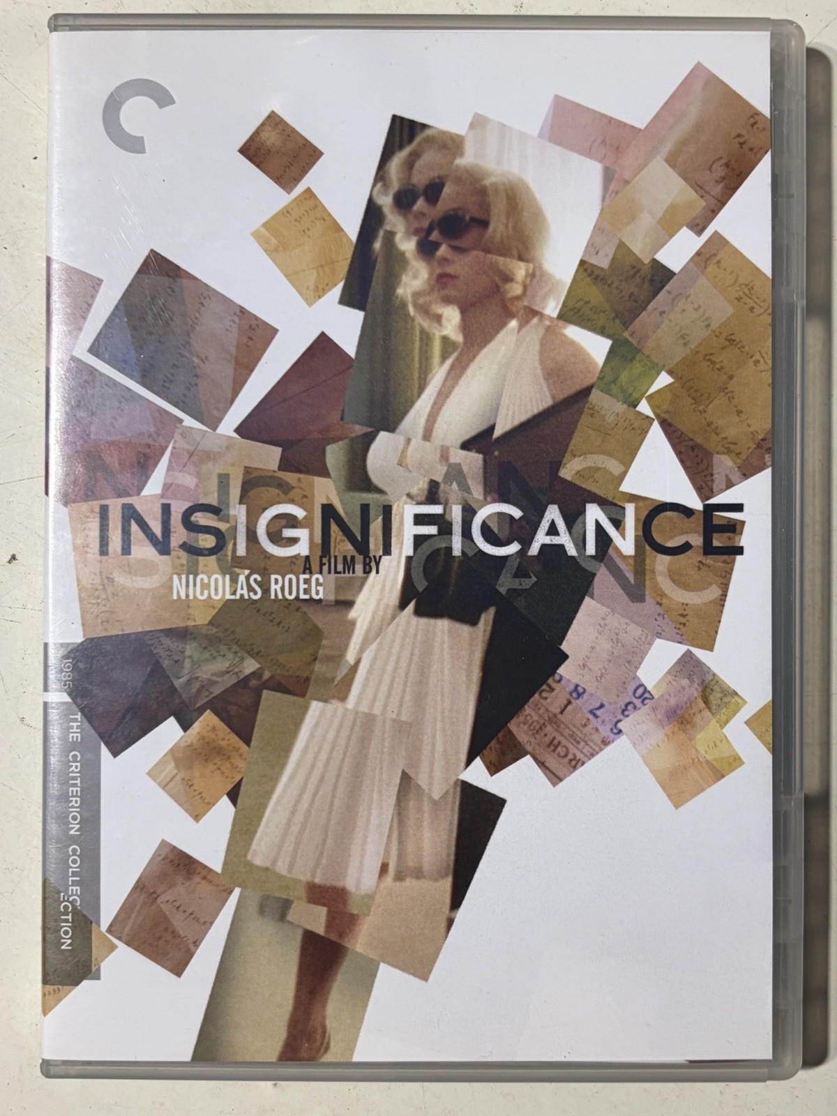 Insignificance (Criterion Collection) (DVD, 1985) w/Booklet Like New