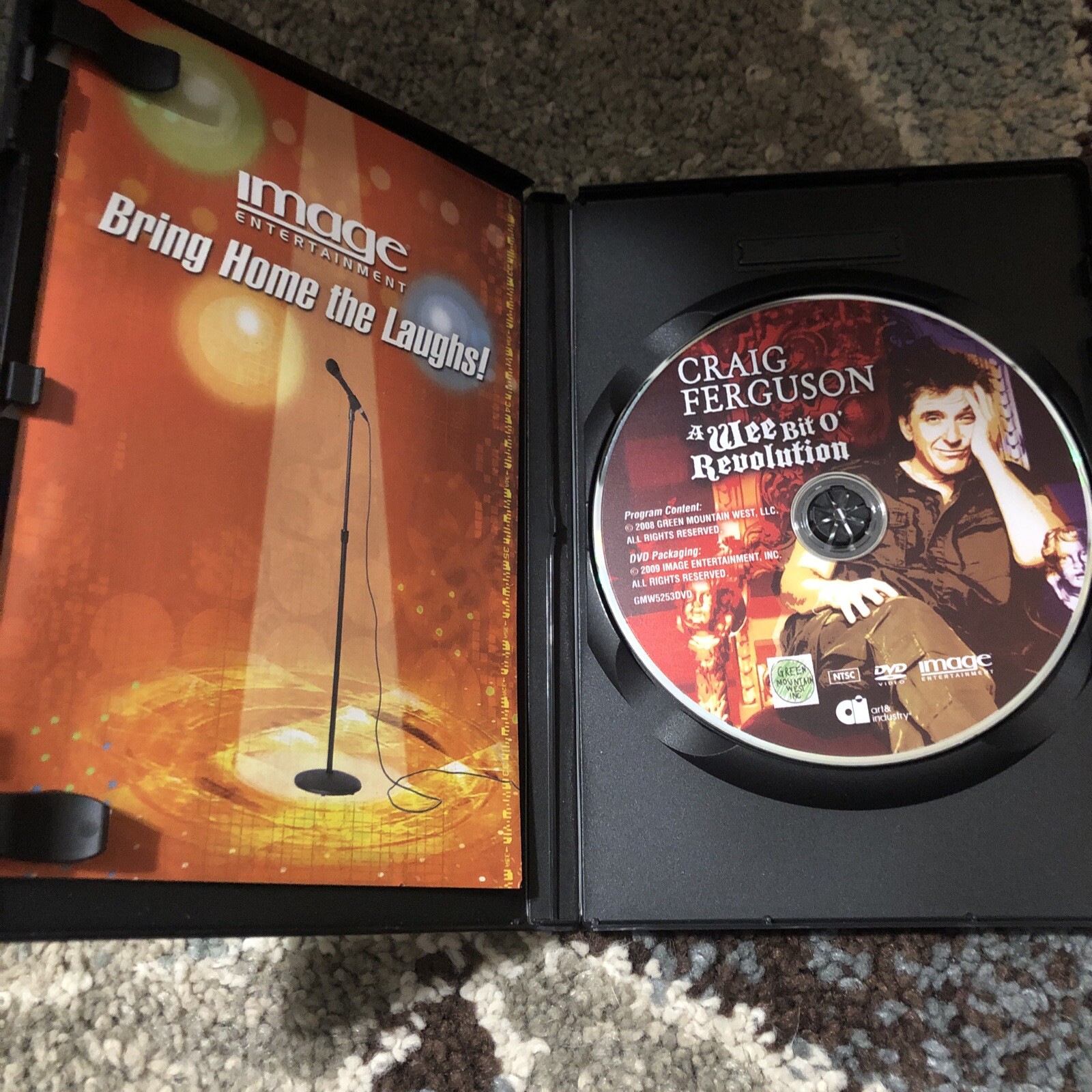 Craig Ferguson: A Wee Bit O Revolution  (DVD 2009) 80 Minutes Explicit Language