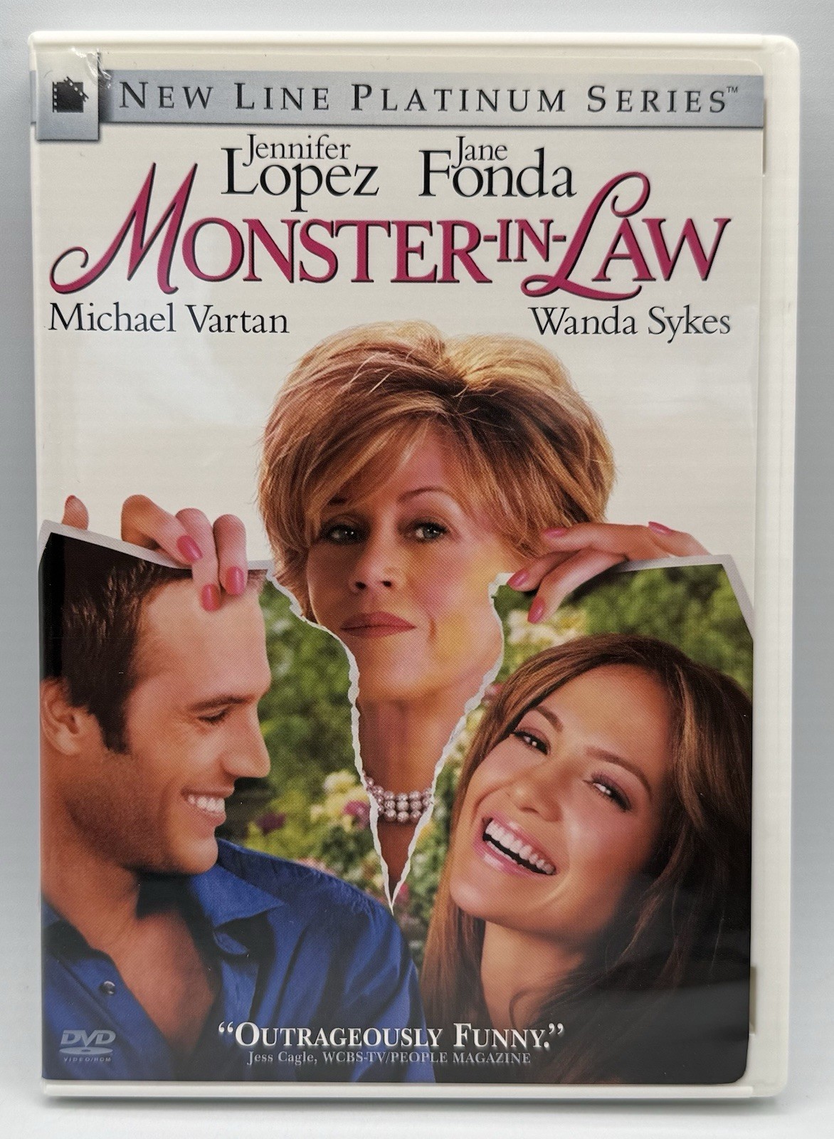 Monster-In-Law DVD Jennifer Lopez Jane Fonda New Line Platinum Series 2005