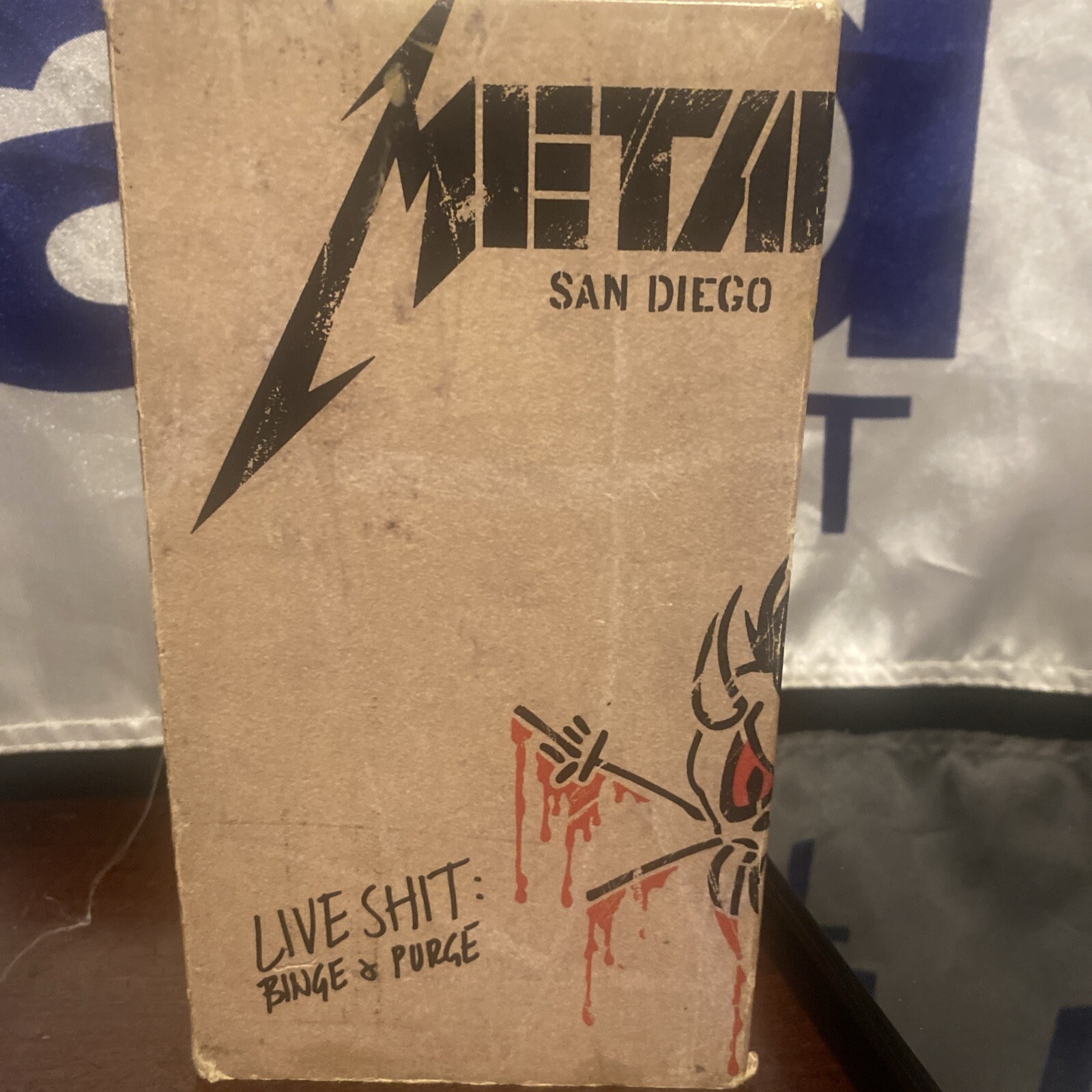 Metallica – Live Shit: Binge & Purge (San Diego) VHS 1992 RARE!!