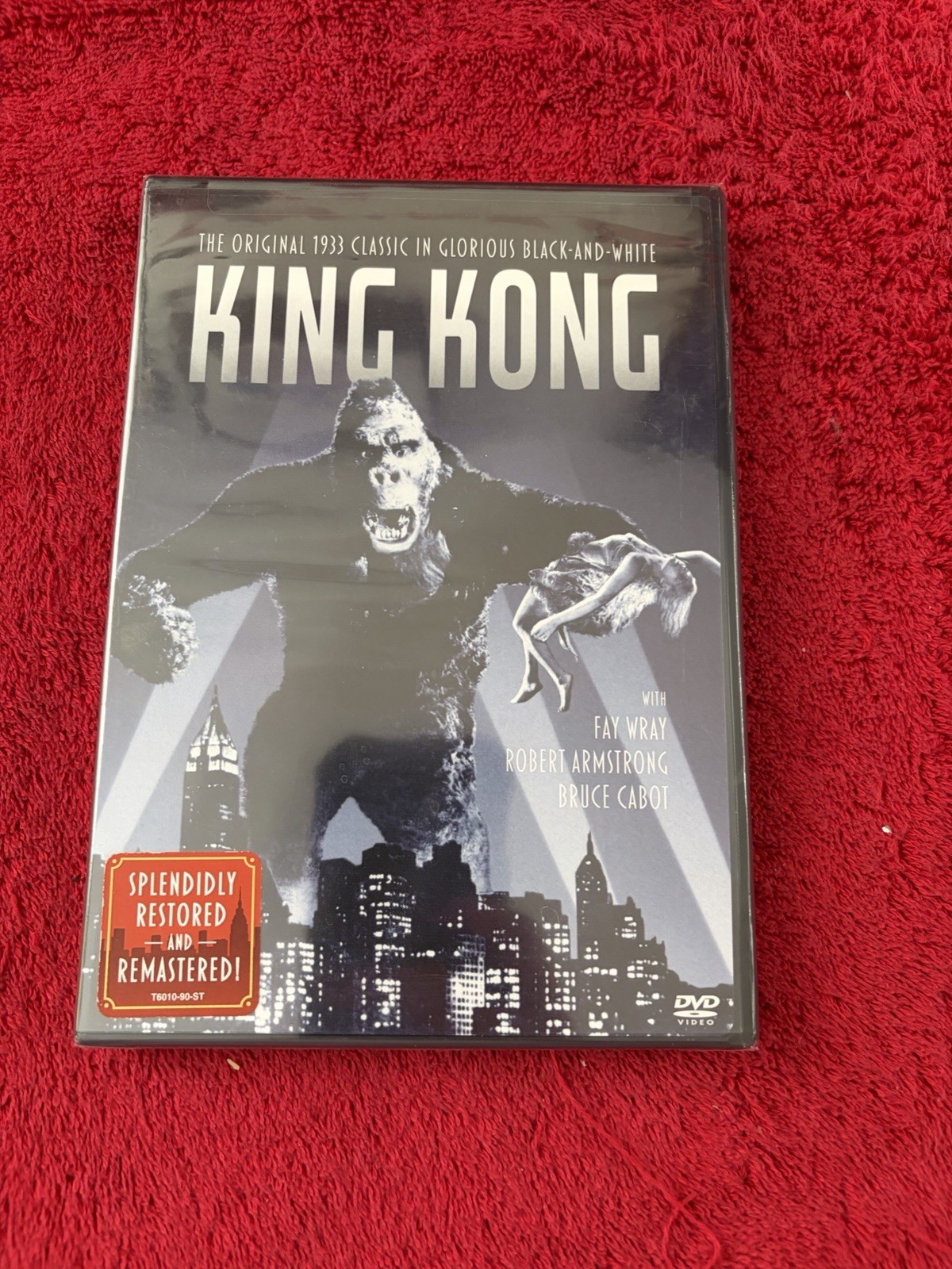 King Kong DVD 1933 Restored Remastered Fay Wray NEW SEALED