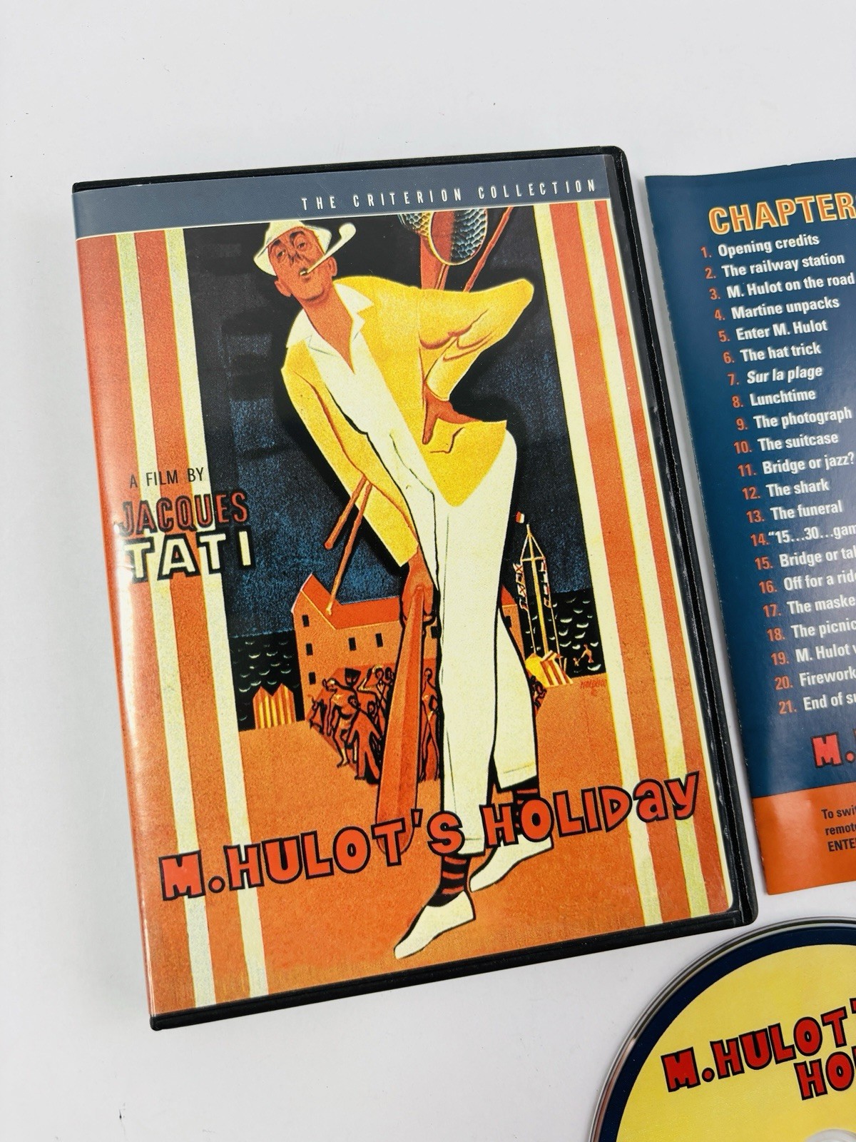 M. Hulot’s Holiday DVD Criterion Collection 110 Jacques Tati French Comedy