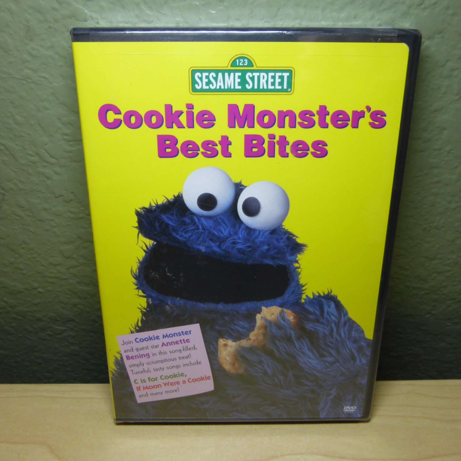 Sesame Street – Cookie Monster’s Best Bites (DVD, 2004) New Sealed