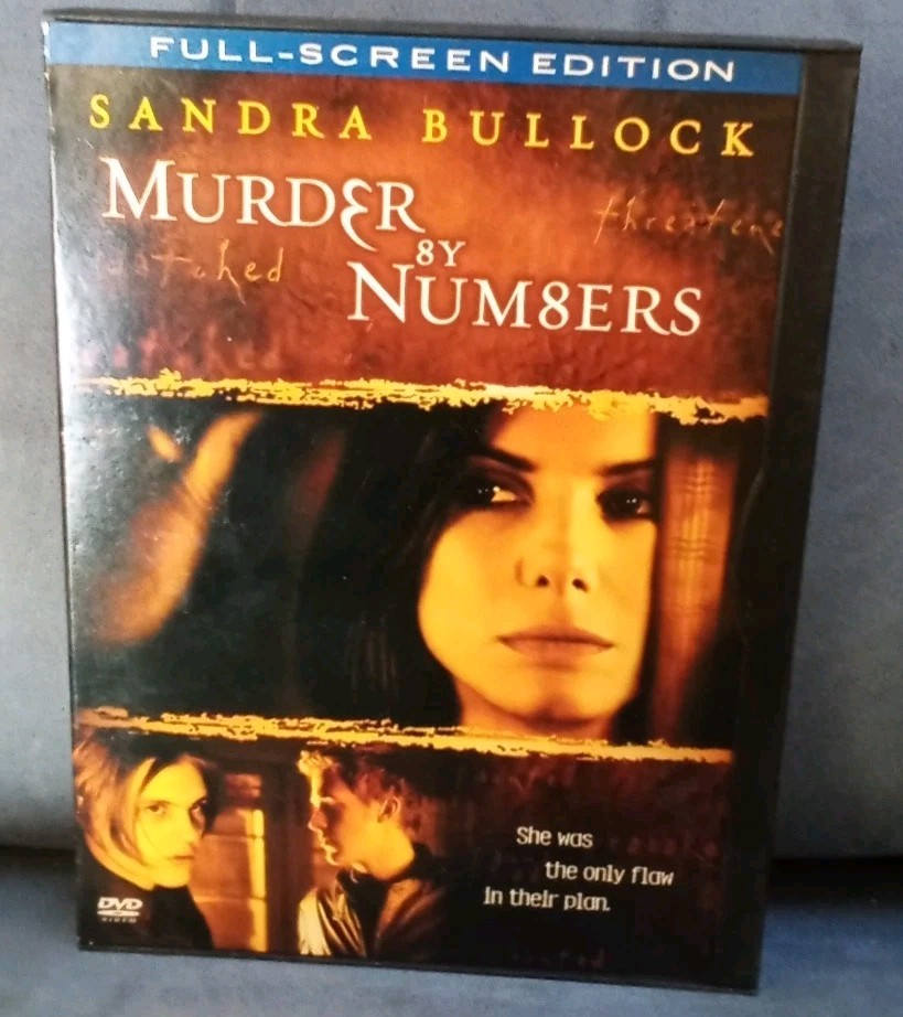Murder By Numbers (DVD,2002, FULLSCREEN)
