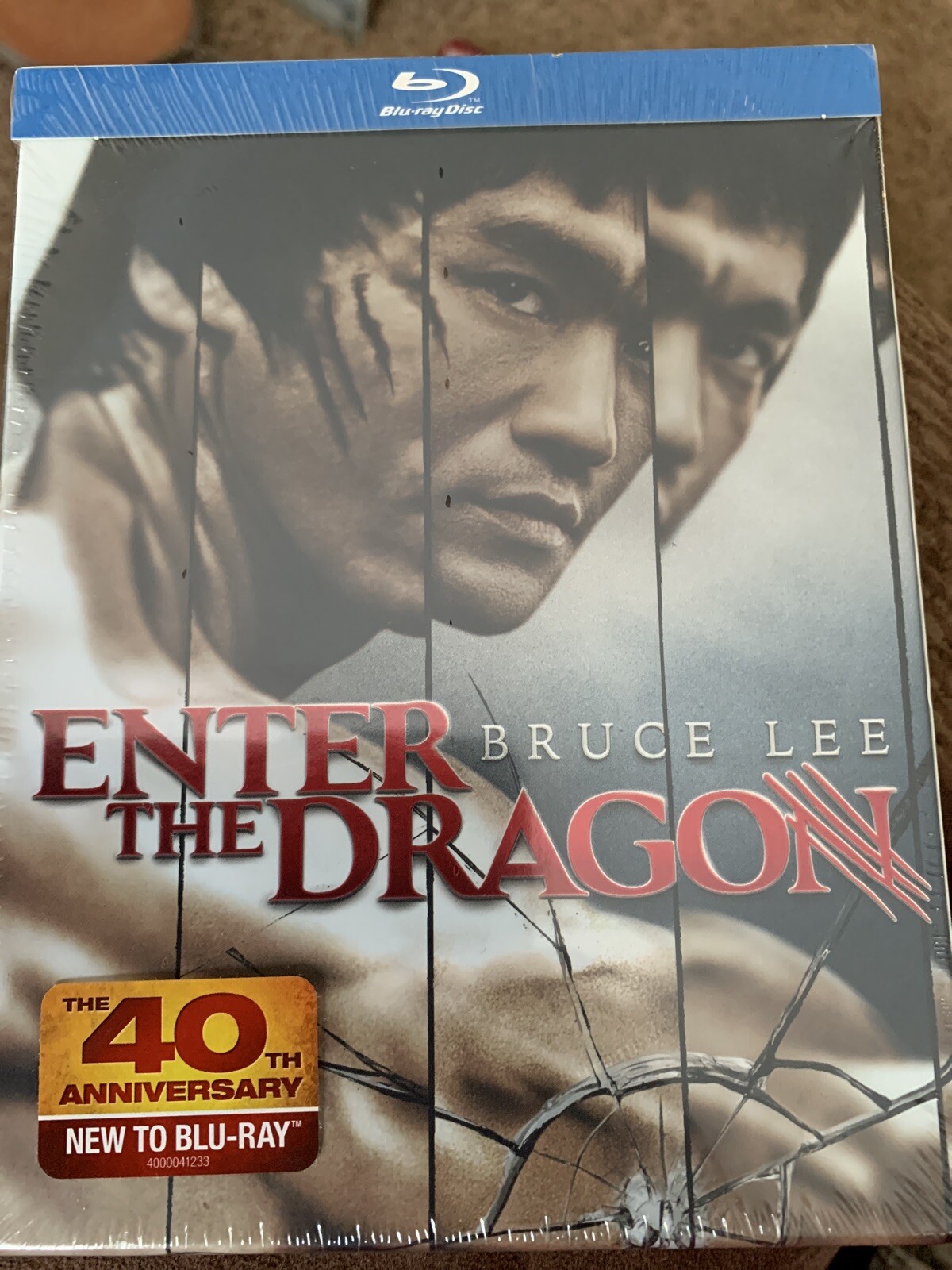 Enter The Dragon 40th Anniversary (Blu Ray) Bruce Lee NEW