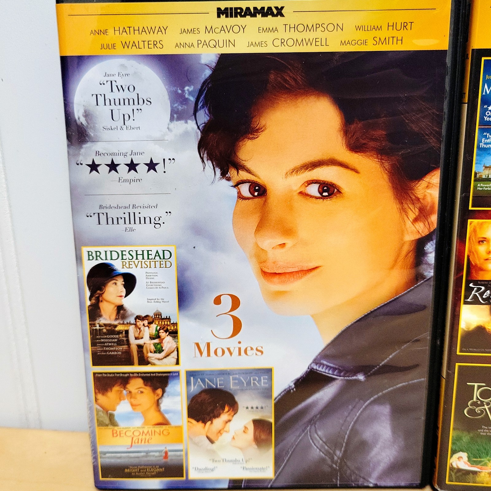 British Romantic Comedy Drama DVD Set Robert Downey Anne Hathaway Hugh Grant