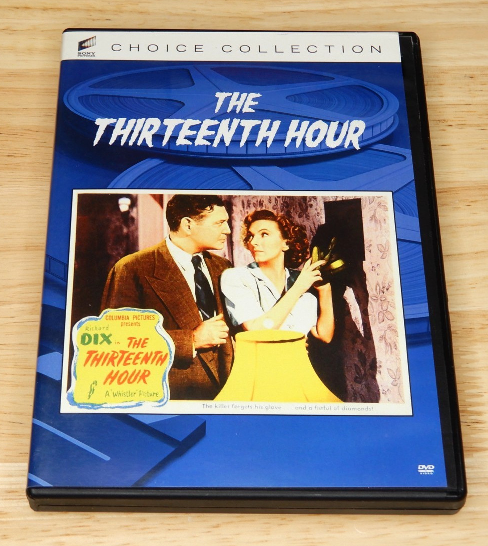 The Thirteenth Hour (DVD, 1947 Film) Richard Dix, Sony Choice Collection