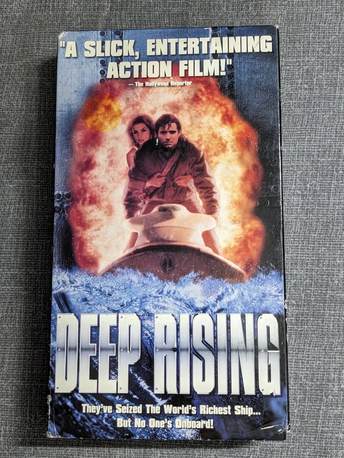Deep Rising VHS 1998 Action Horror Sci-Fi Stephen Sommers Buena Vista