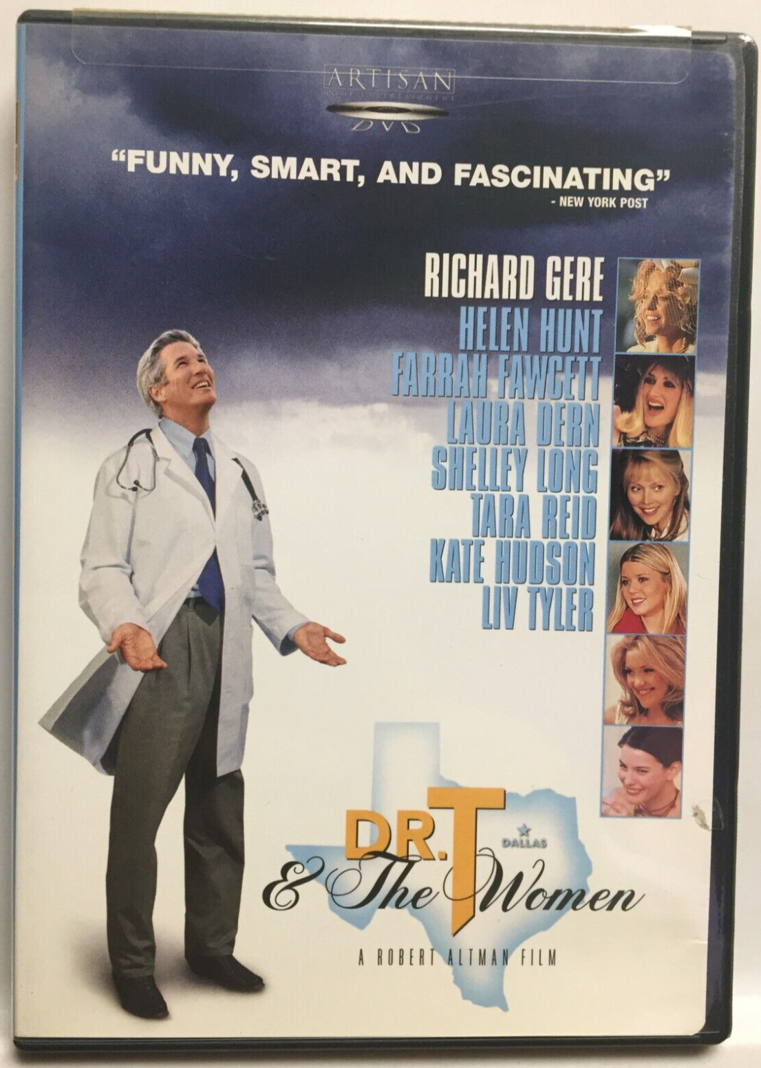 Dr. T & The Women [2000](DVD,2001,Widescreen) Richard Gere,Helen Hunt,Fantastic!