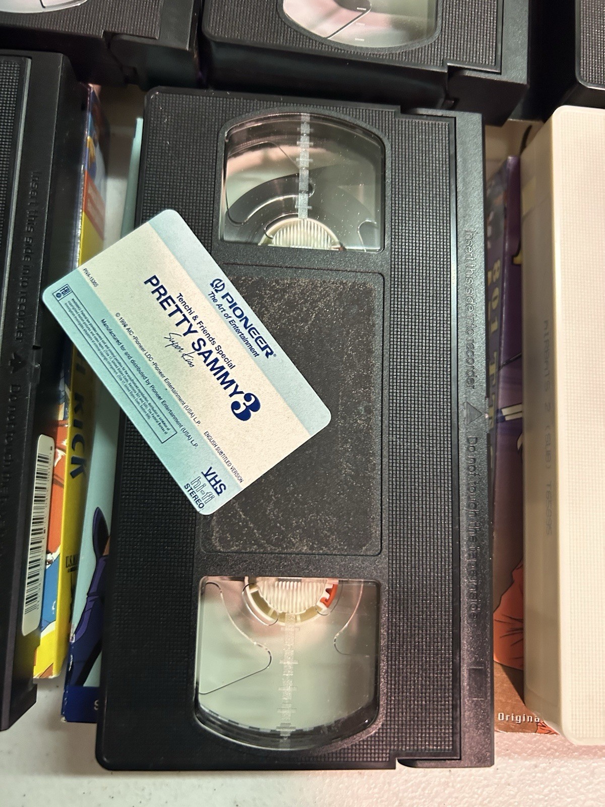 Lot of 14 Anime VHS Tapes Macross II Cinderella Rhapsody Variable Geo Gundam Etc