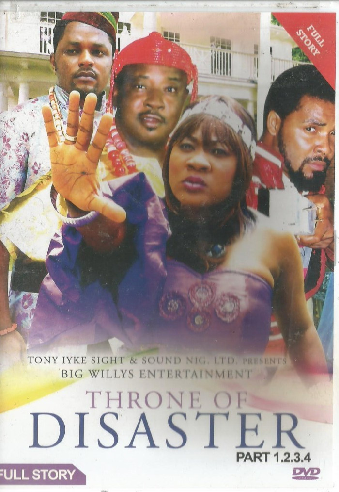 Throne of Disaster Part 1. 2. 3. 4. (DVD, Nigeria) BRAND NEW FACTORY SEALED